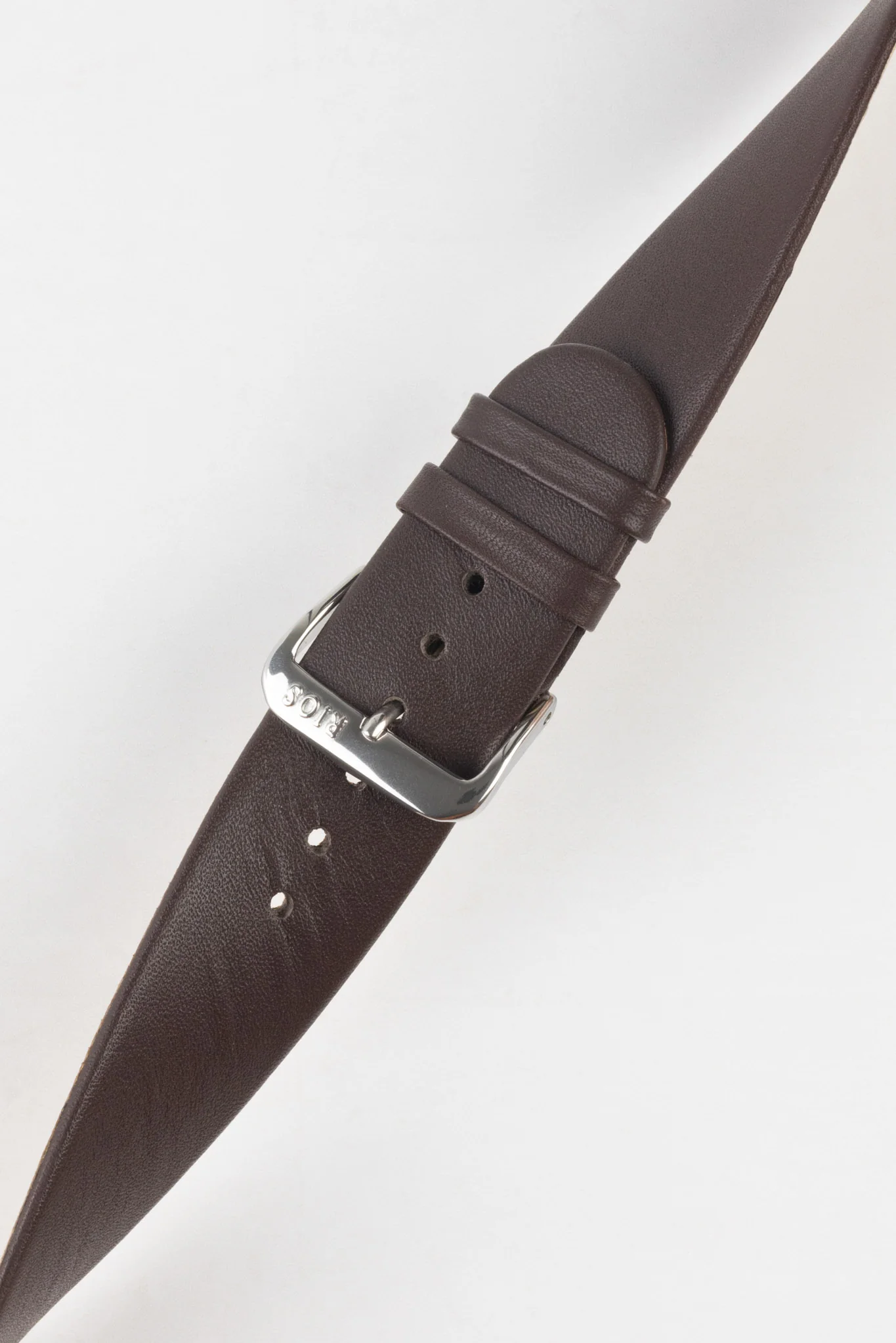 RIOS1931 CLASSIC Low-Profile Leather Watch Strap in MOCHA - Image 5
