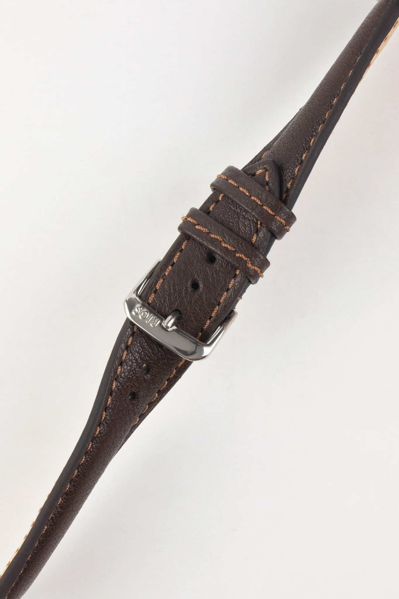 RIOS1931 COLORADO Genuine Buffalo Leather Watch Strap in MOCHA - Image 3