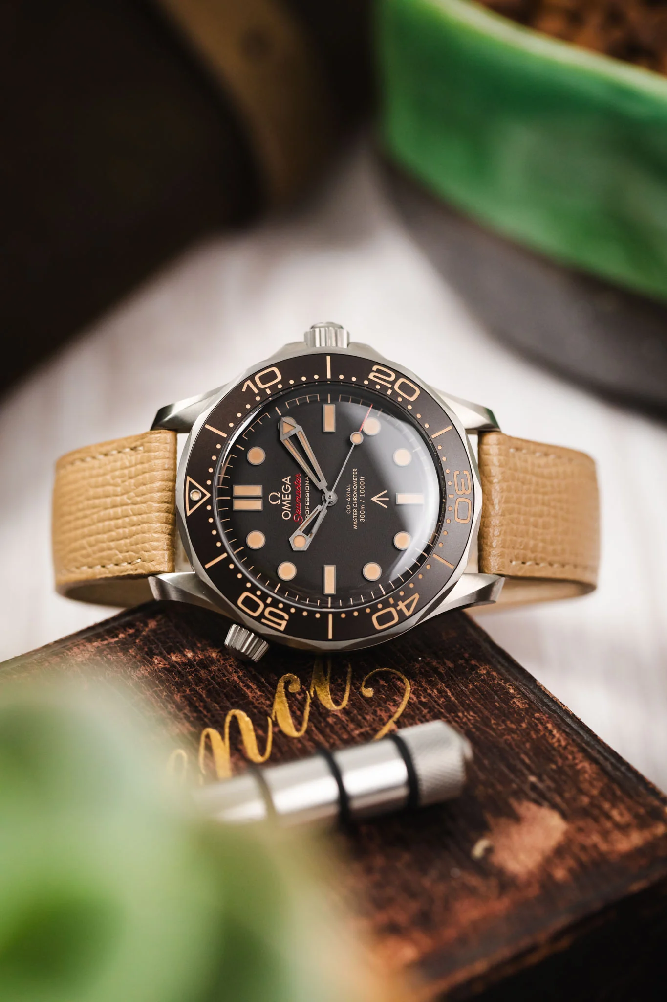 RIOS1931 FRENCH Leather Watch Strap in CASHMERE - Image 4