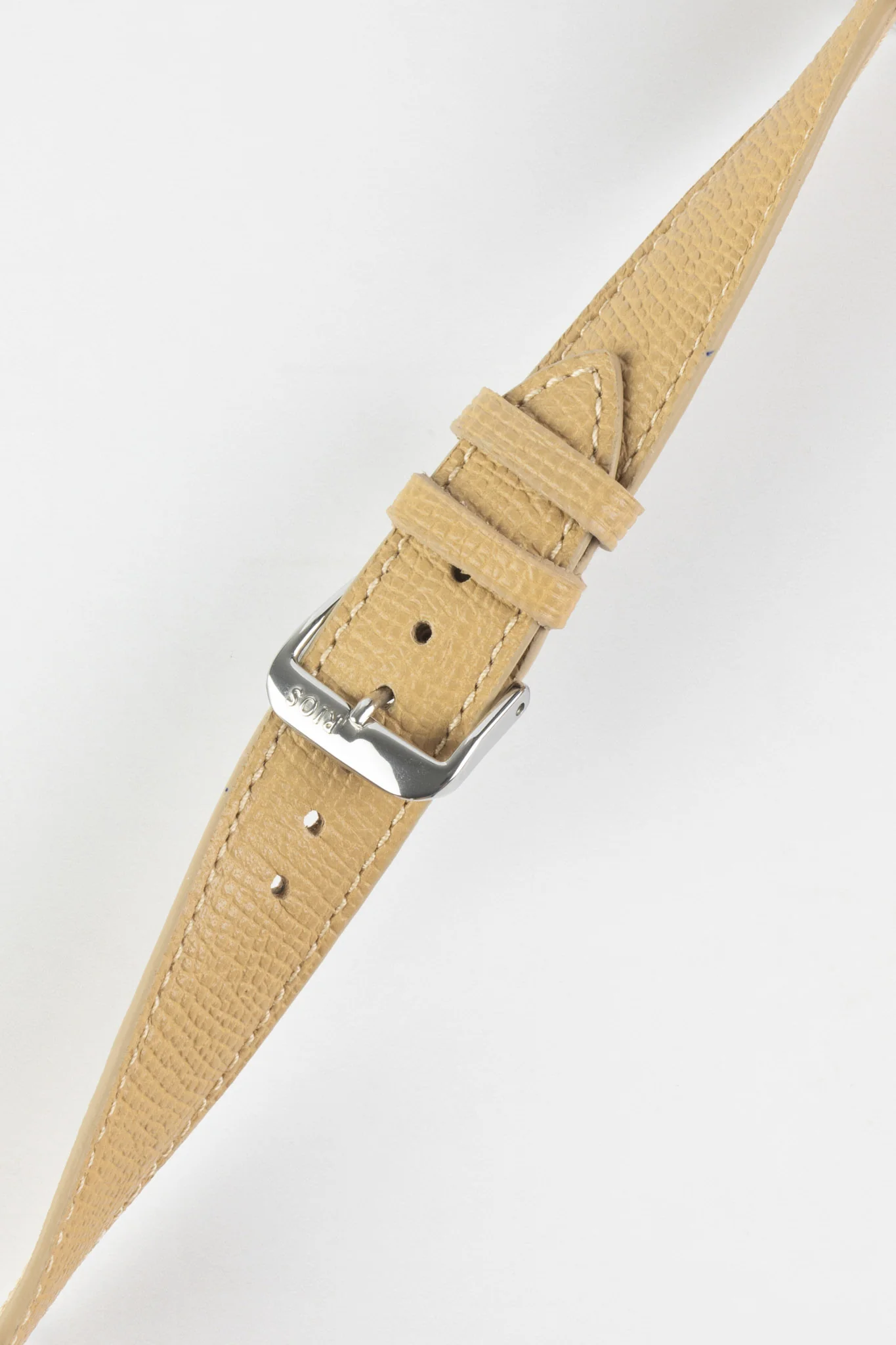 RIOS1931 FRENCH Leather Watch Strap in CASHMERE - Image 5