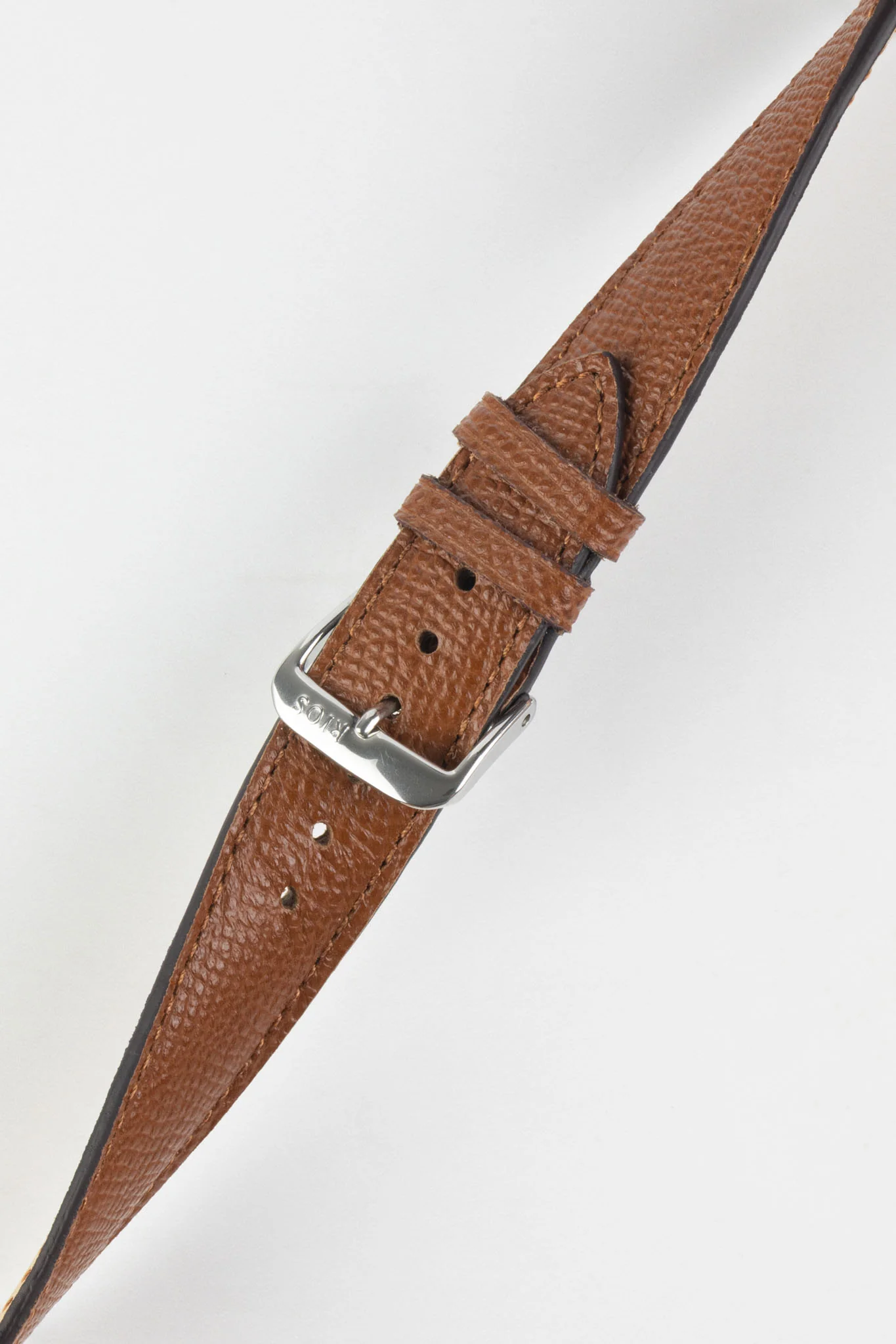 RIOS1931 FRENCH Leather Watch Strap in COGNAC - Image 5