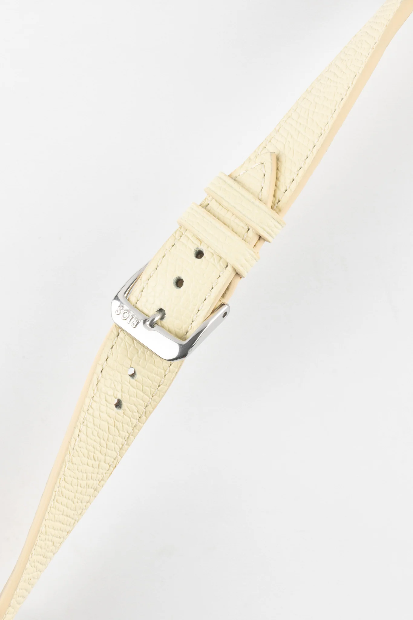 RIOS1931 FRENCH Leather Watch Strap in SAND - Image 5