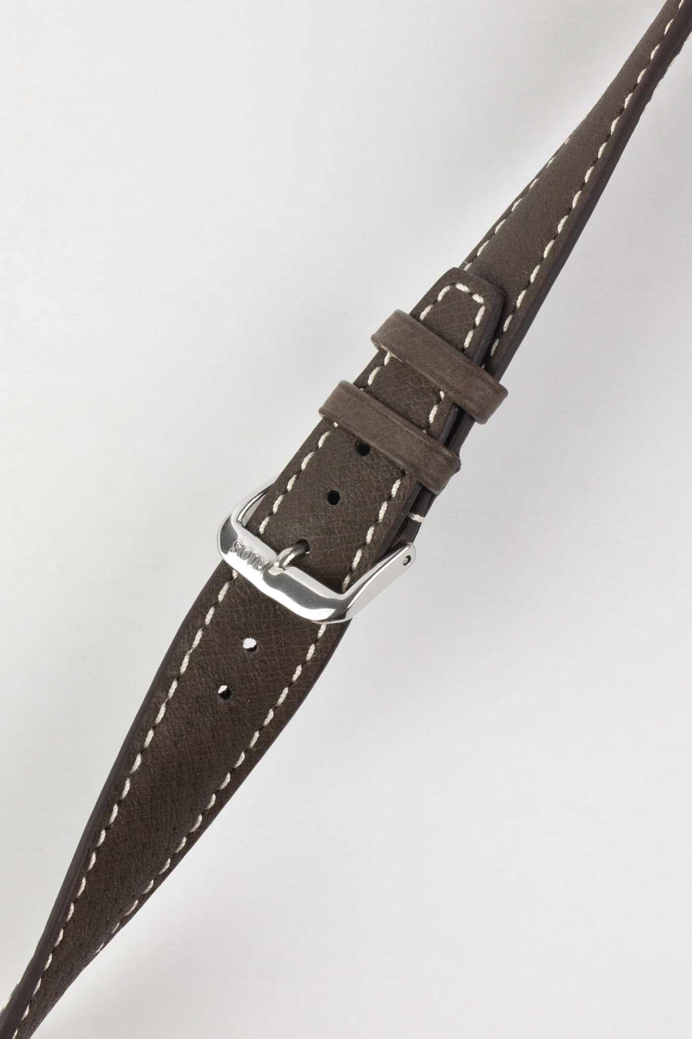RIOS1931 HAVANA Genuine Pigskin Leather Watch Strap in MOCHA - Image 5