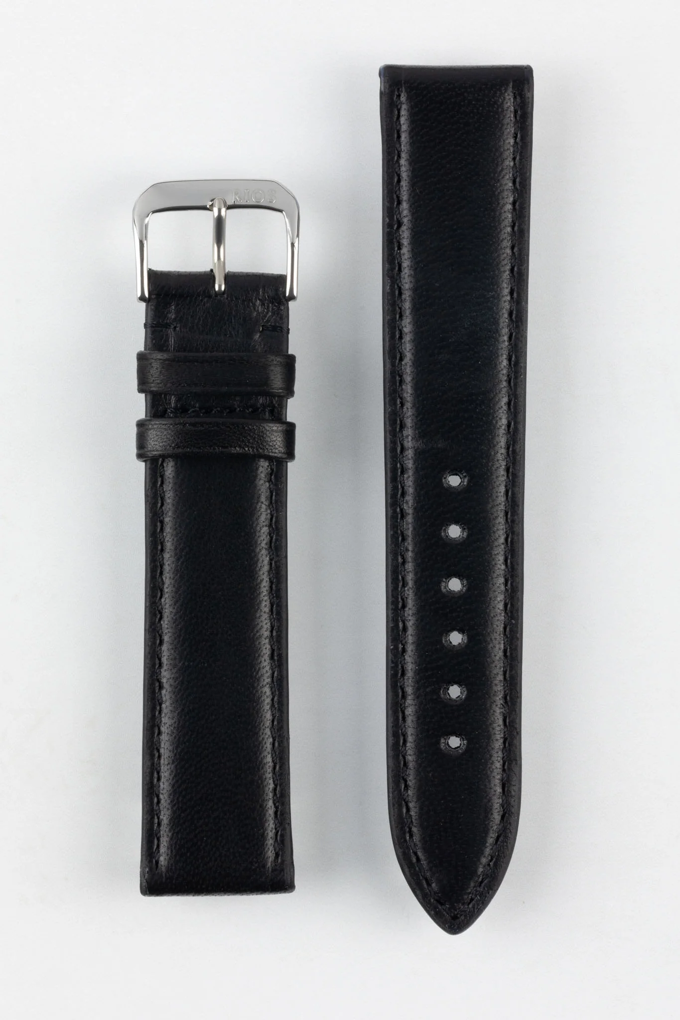 RIOS1931 MERINO Watch Strap in BLACK - Image 10