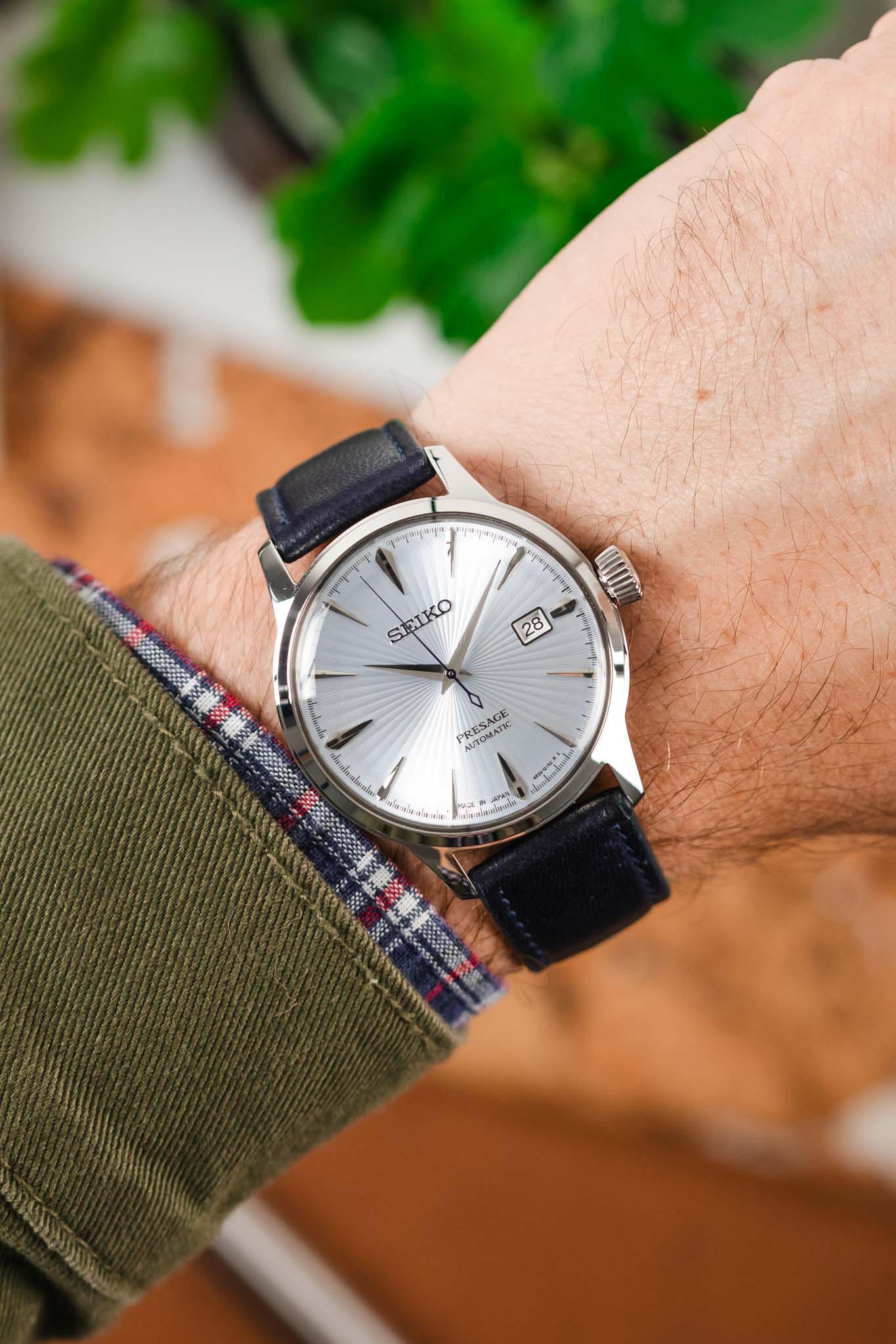 RIOS1931 MERINO Watch Strap in OCEAN BLUE - Image 2