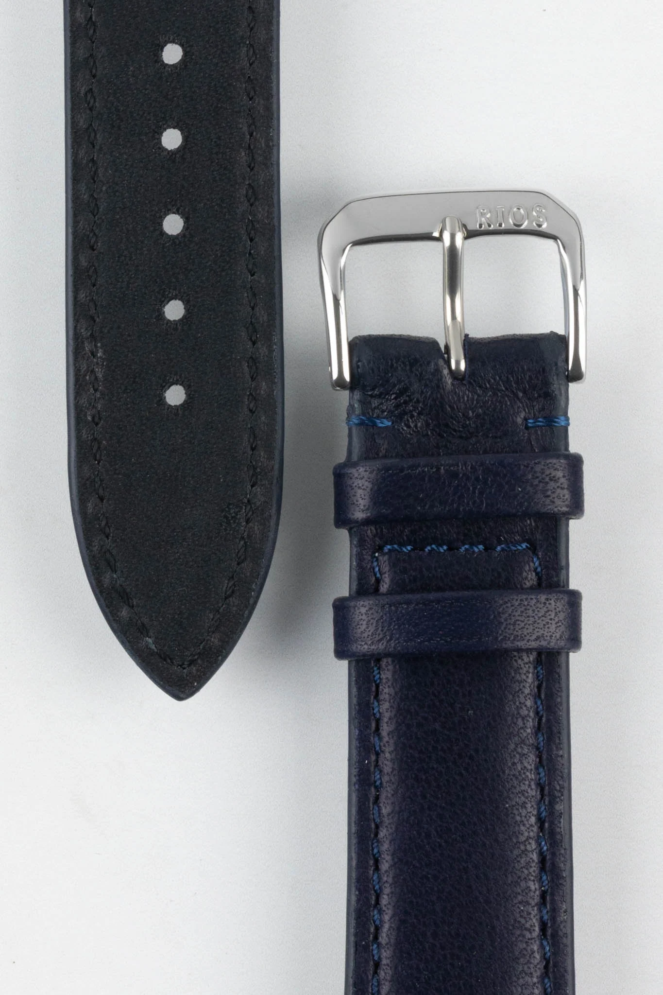 RIOS1931 MERINO Watch Strap in OCEAN BLUE - Image 3