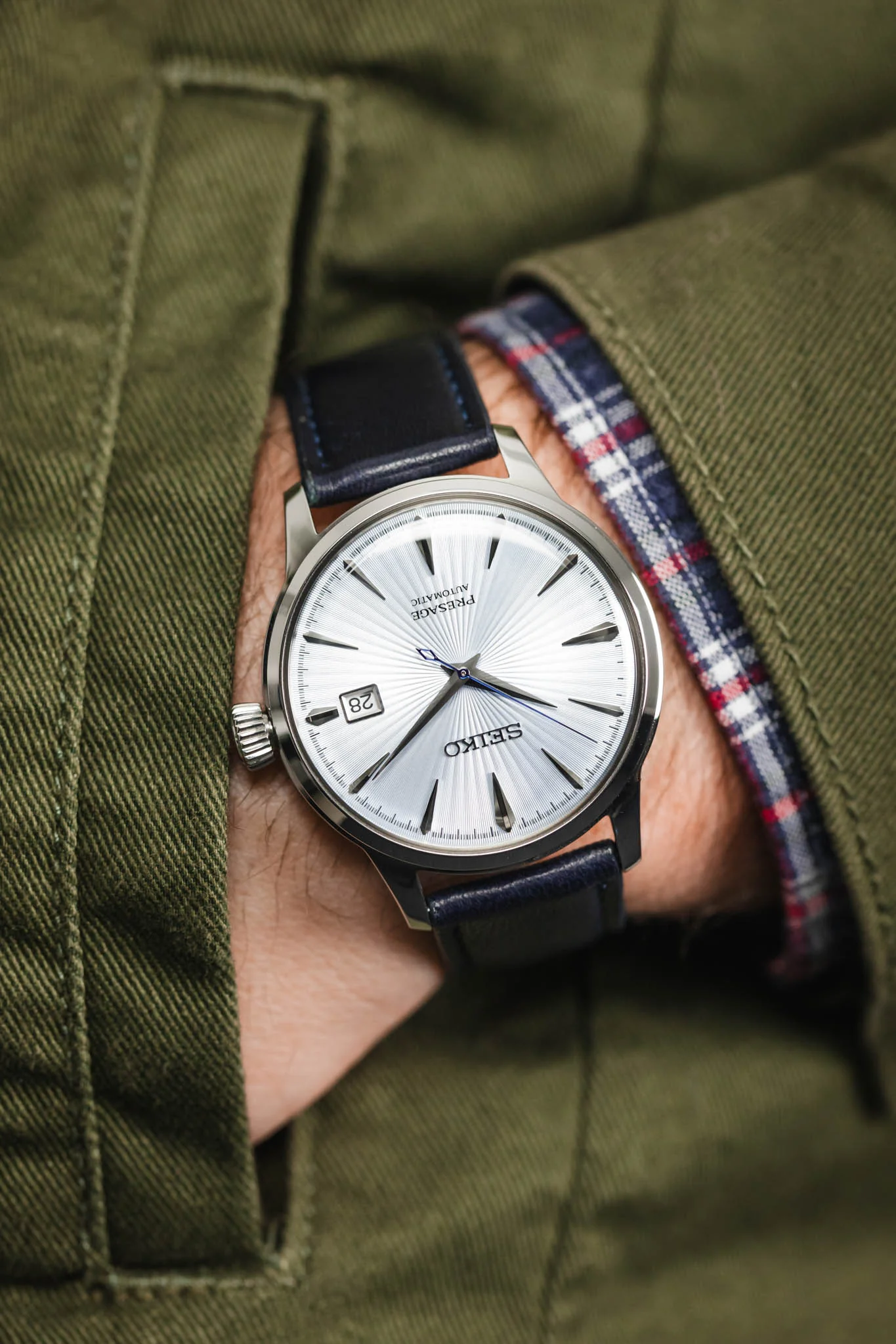 RIOS1931 MERINO Watch Strap in OCEAN BLUE - Image 6