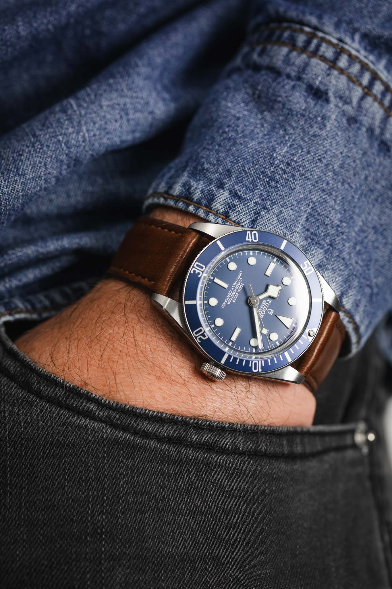 RIOS1931 MERINO Watch Strap in COGNAC - Image 6