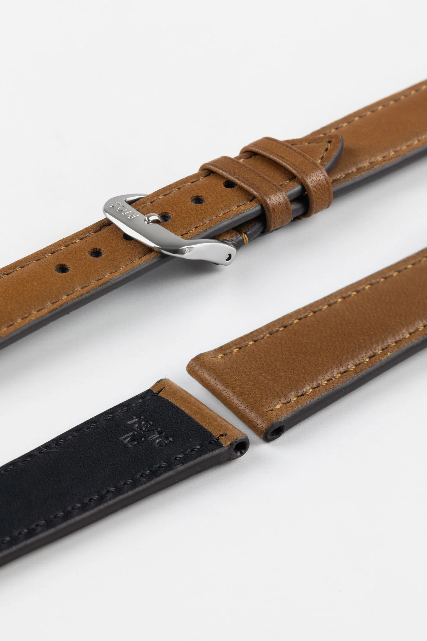 RIOS1931 MERINO Watch Strap in COGNAC - Image 7