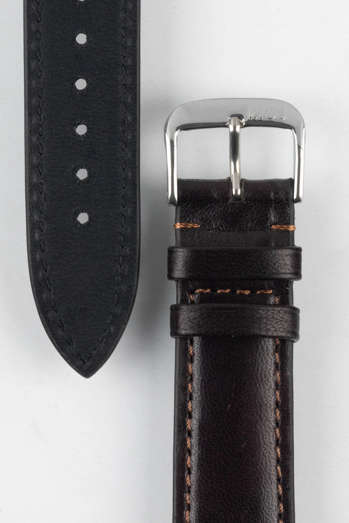 RIOS1931 MERINO Watch Strap in MOCHA - Image 3