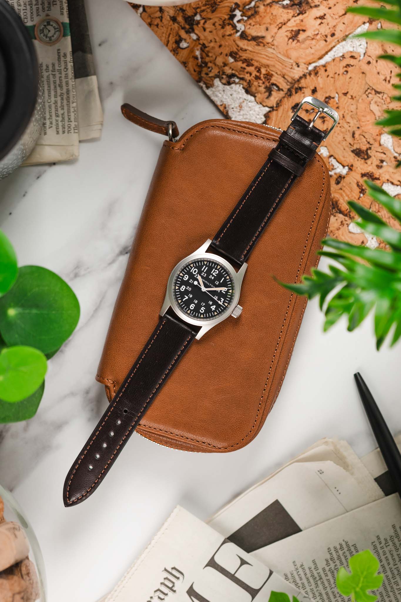 RIOS1931 MERINO Watch Strap in MOCHA - Image 9