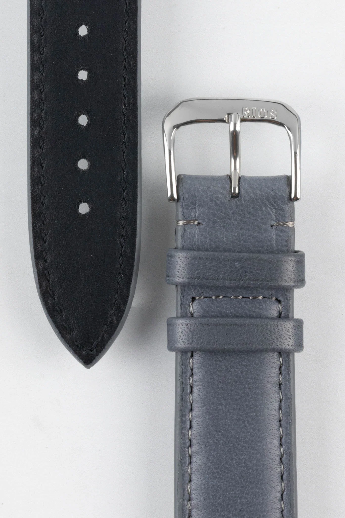 RIOS1931 MERINO Watch Strap in STONE GREY - Image 3