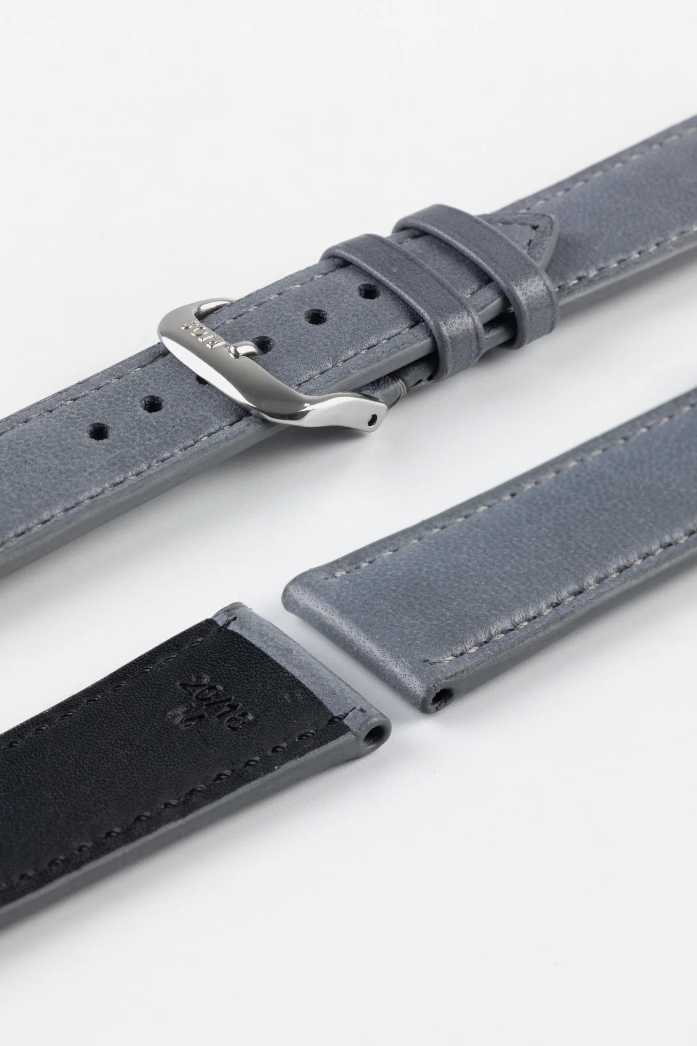 RIOS1931 MERINO Watch Strap in STONE GREY - Image 7