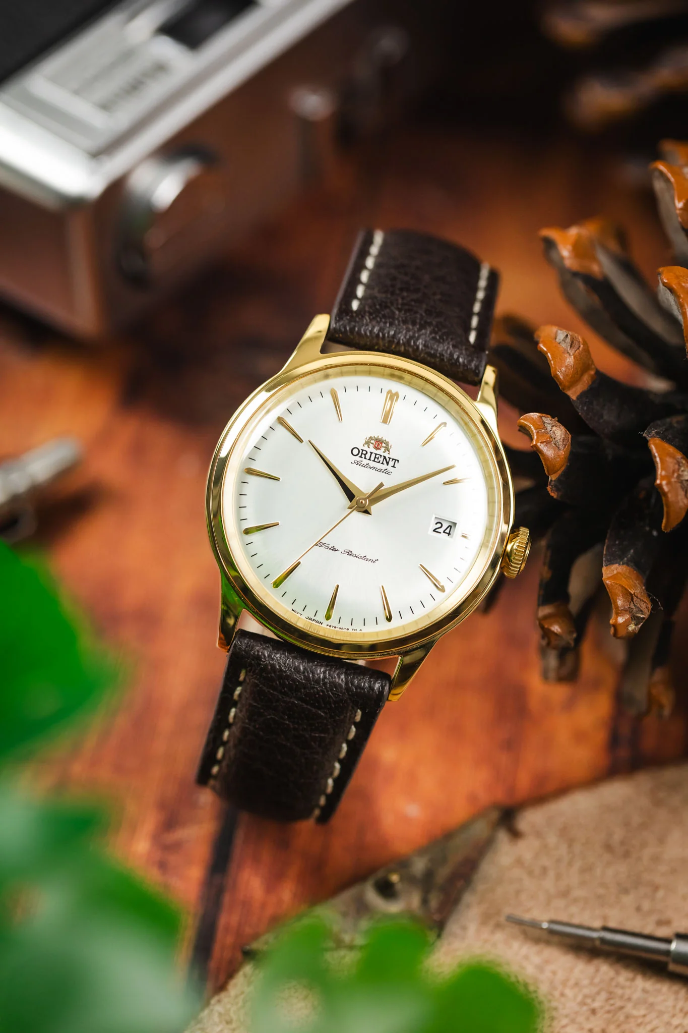 RIOS1931 MONTANA Buffalo Watch Strap in MOCHA - Image 4