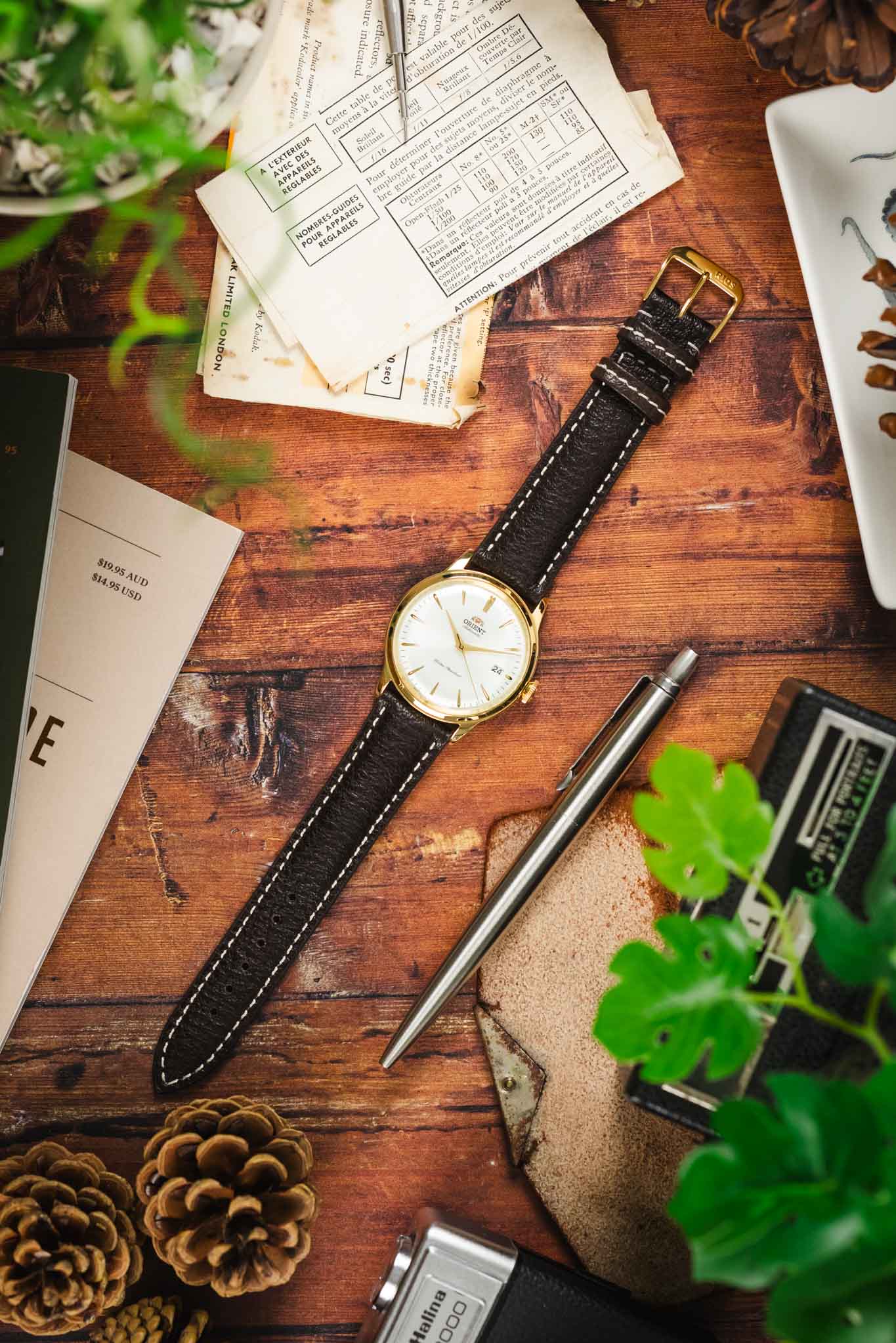 RIOS1931 MONTANA Buffalo Watch Strap in MOCHA - Image 9