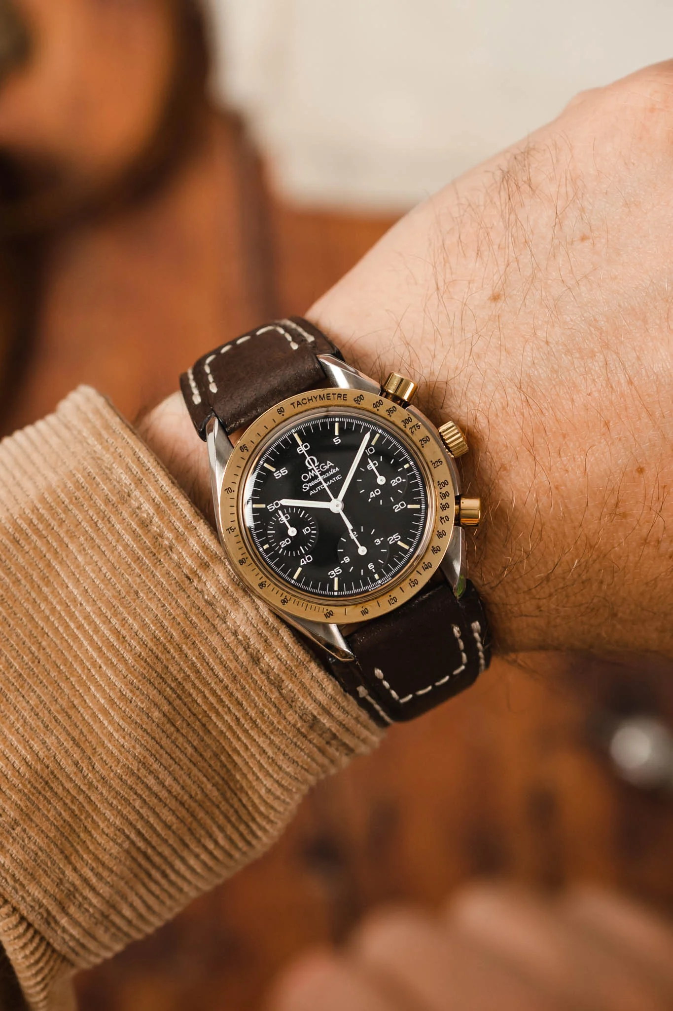 RIOS1931 NATURE Genuine Buffalo Leather Watch Strap in MOCHA - Image 2