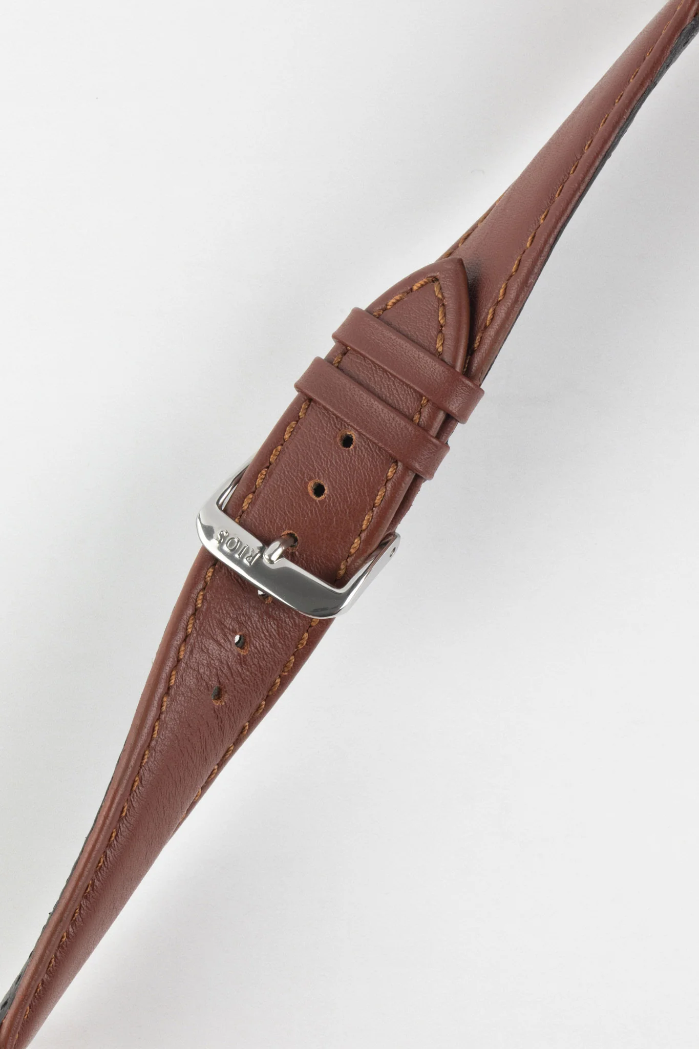 RIOS1931 OFF SHORE Hydrophobic Leather Watch Strap in MAHOGANY - Image 3