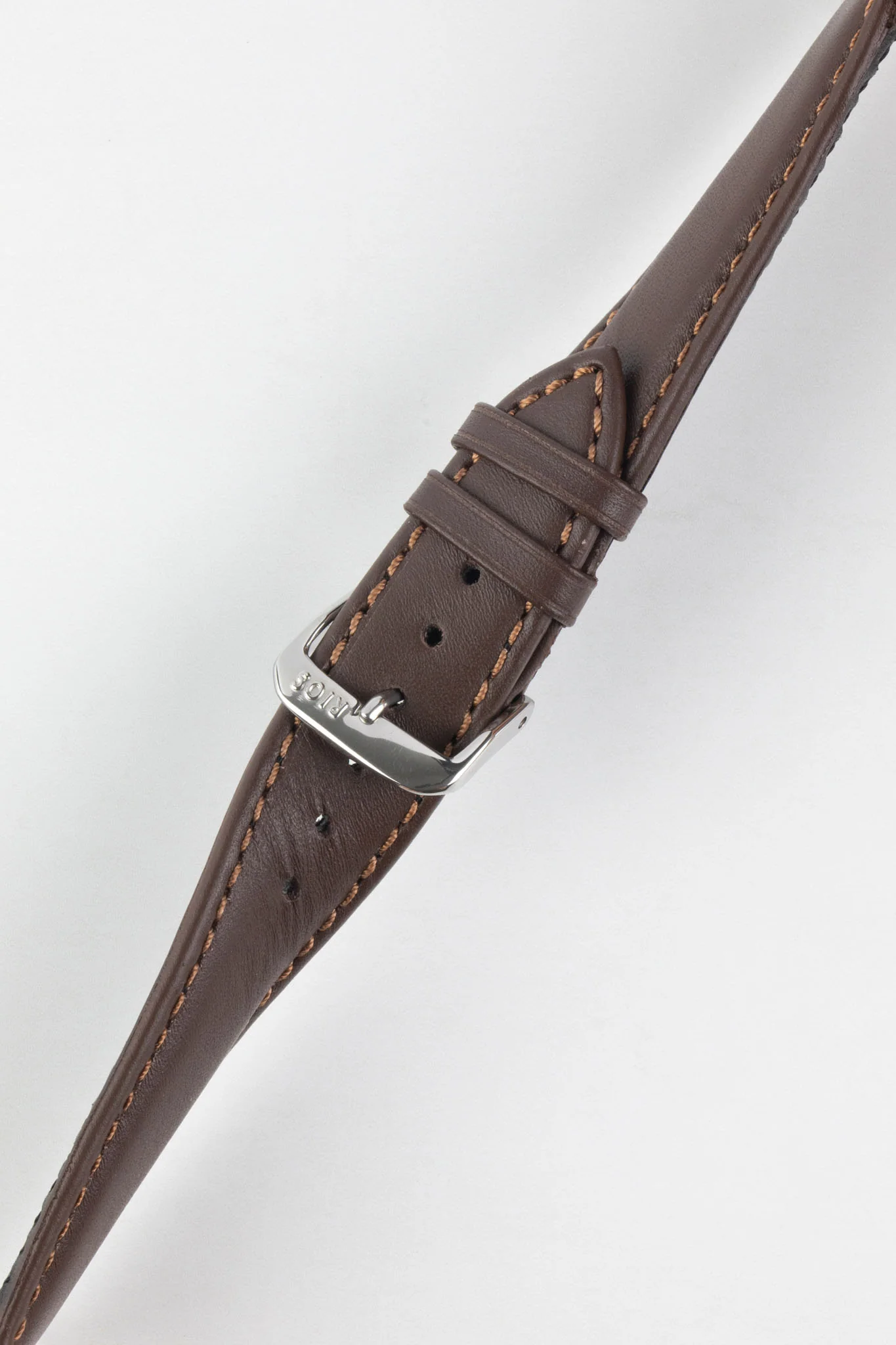 RIOS1931 OFF SHORE Hydrophobic Leather Watch Strap in MOCHA - Image 3