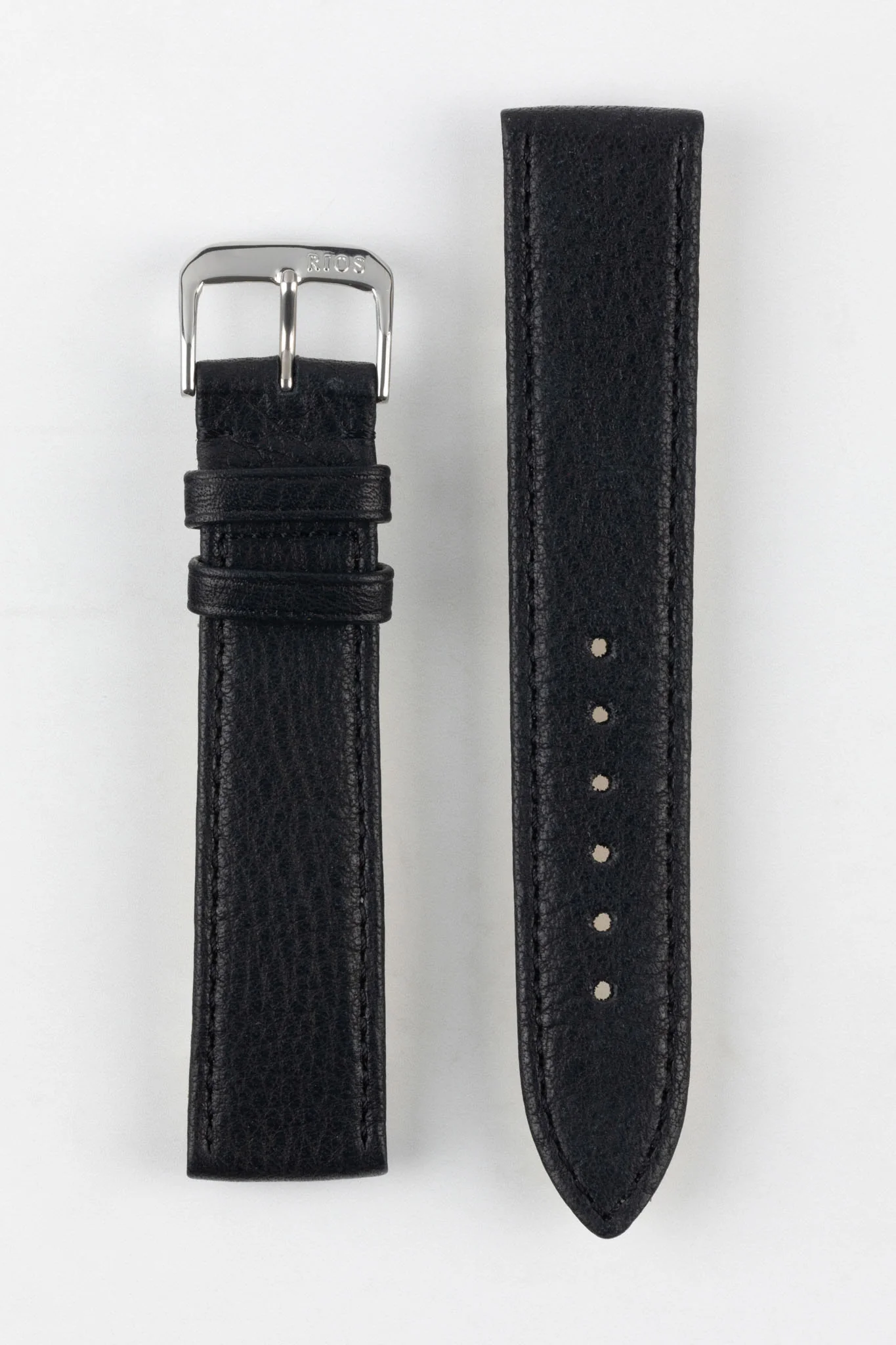 RIOS1931 WAGING Organic Watch Strap in BLACK - Image 10