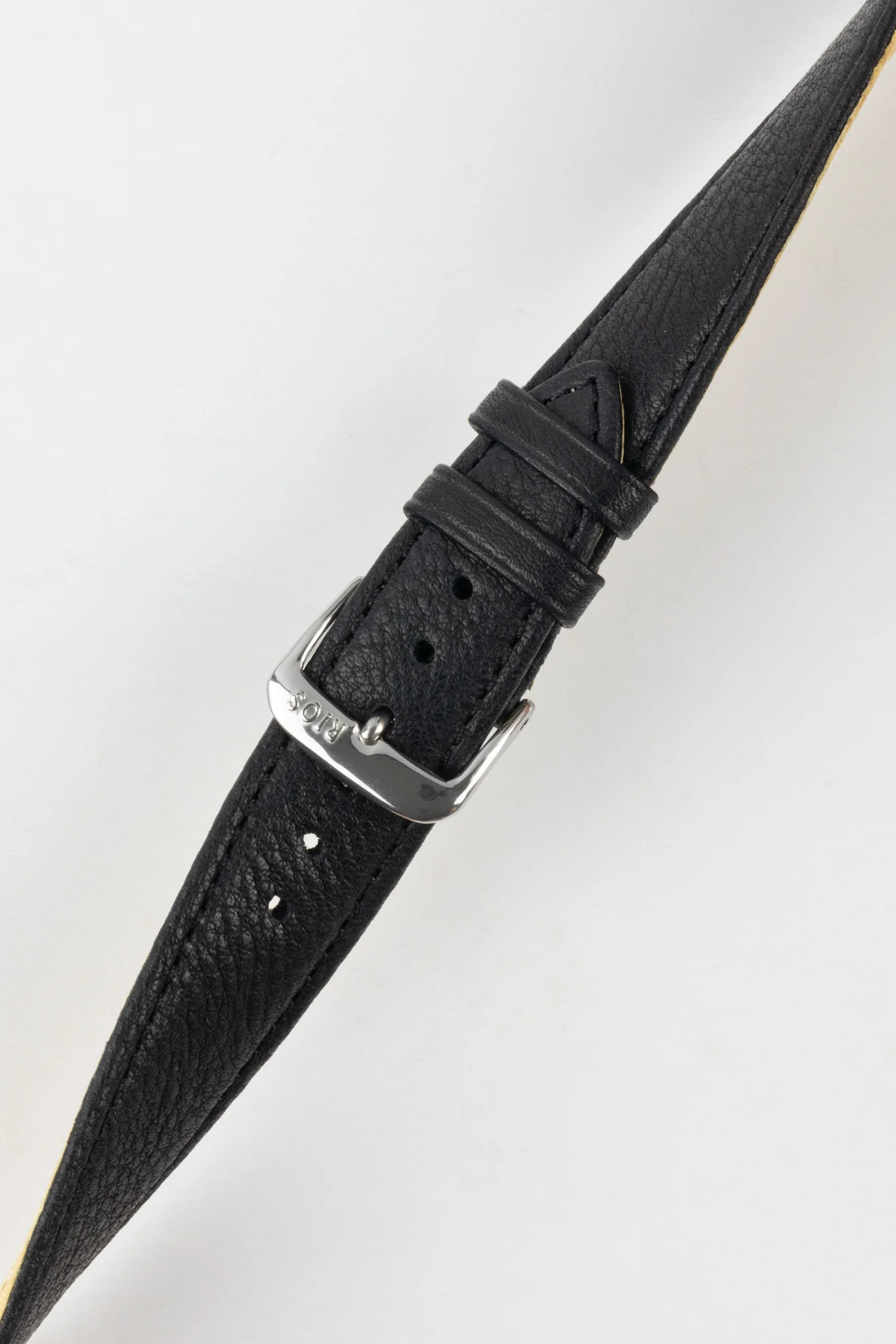 RIOS1931 WAGING Organic Watch Strap in BLACK - Image 5