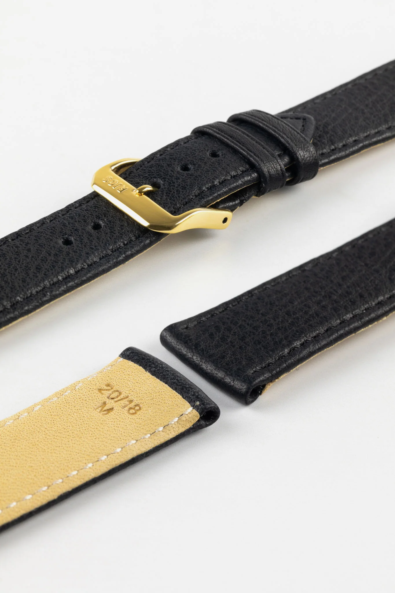 RIOS1931 WAGING Organic Watch Strap in BLACK - Image 7