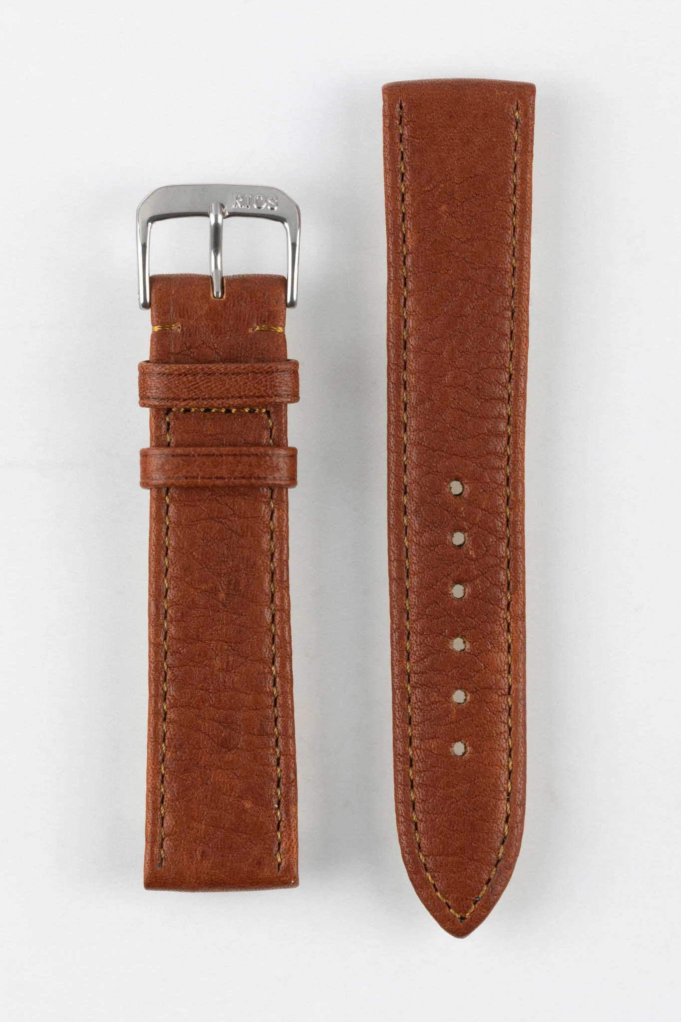 RIOS1931 WAGING Organic Watch Strap in COGNAC - Image 10