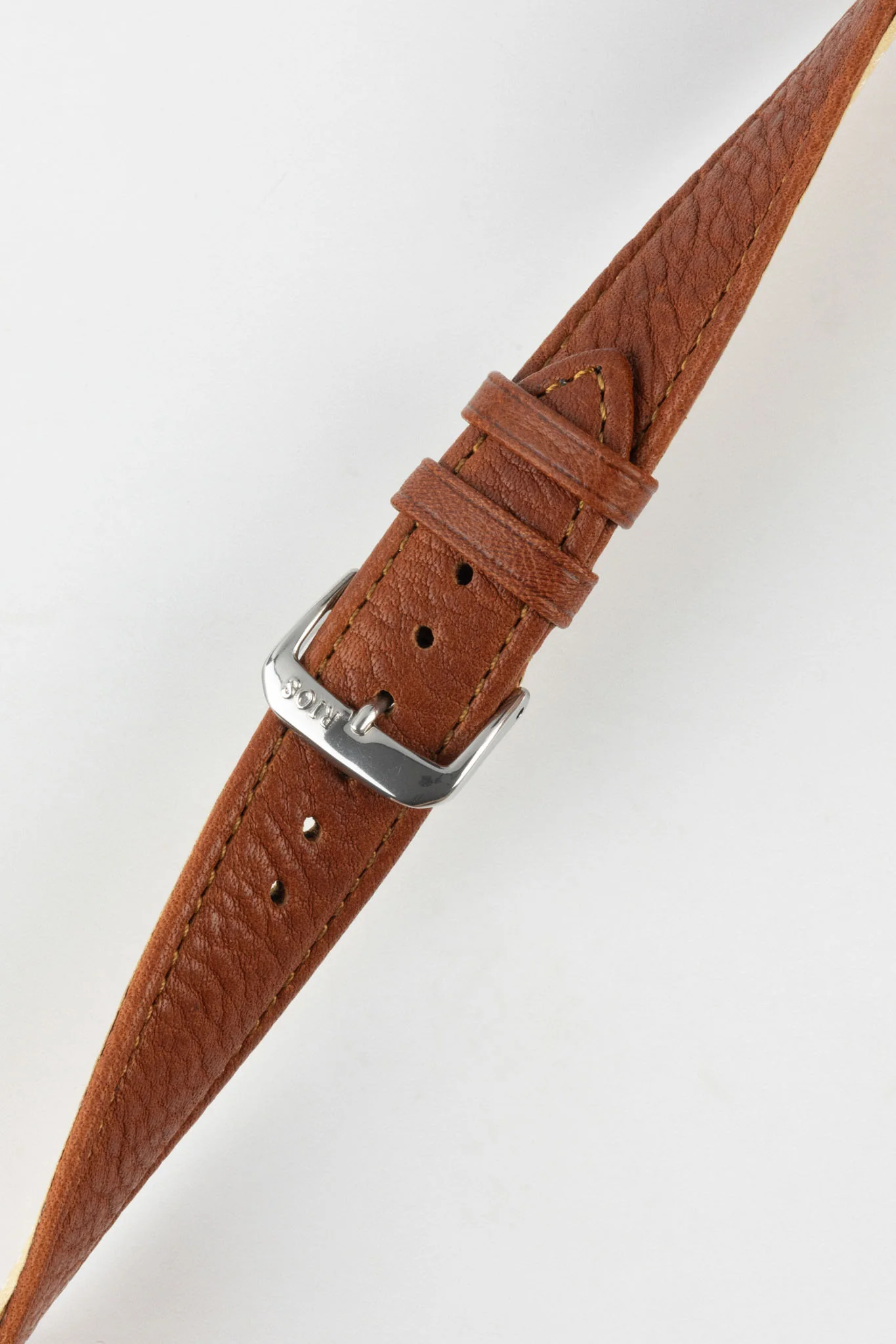 RIOS1931 WAGING Organic Watch Strap in COGNAC - Image 5
