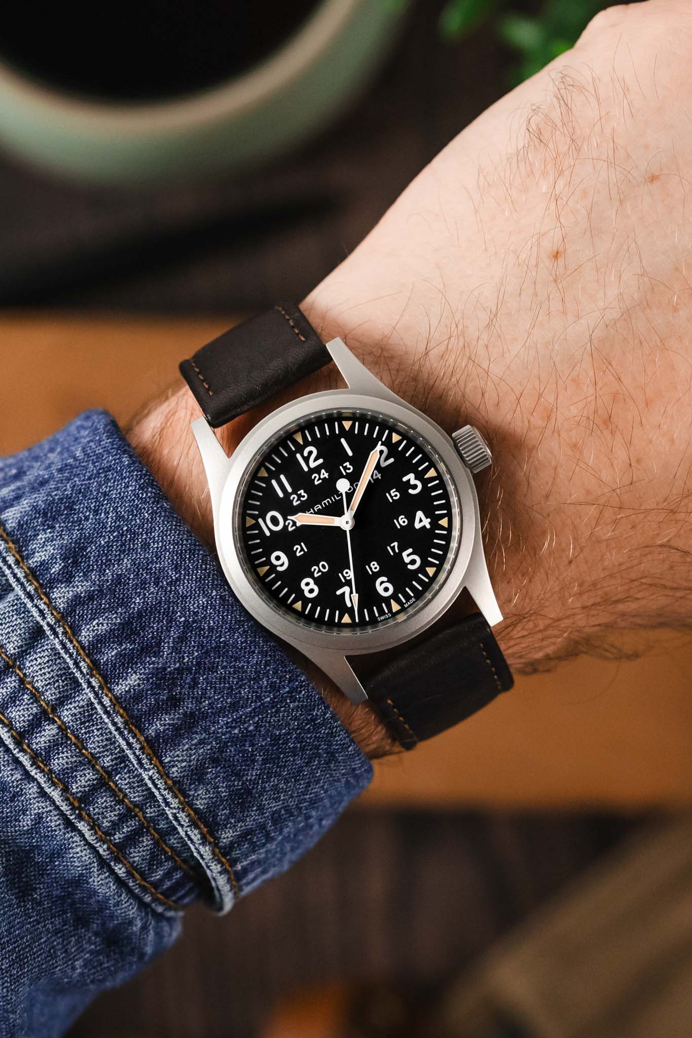 RIOS1931 WAGING Organic Watch Strap in MOCHA - Image 2
