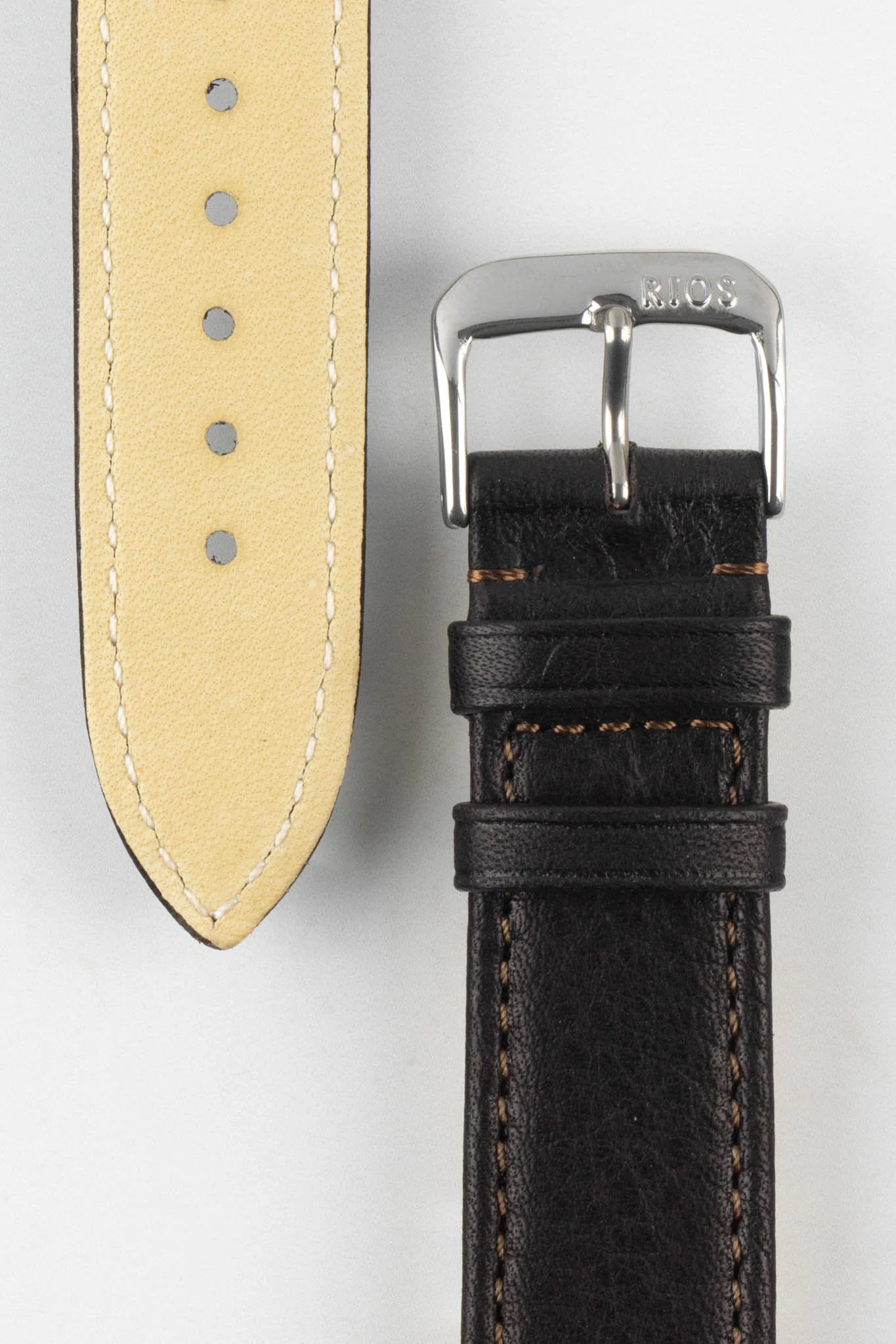 RIOS1931 WAGING Organic Watch Strap in MOCHA - Image 3