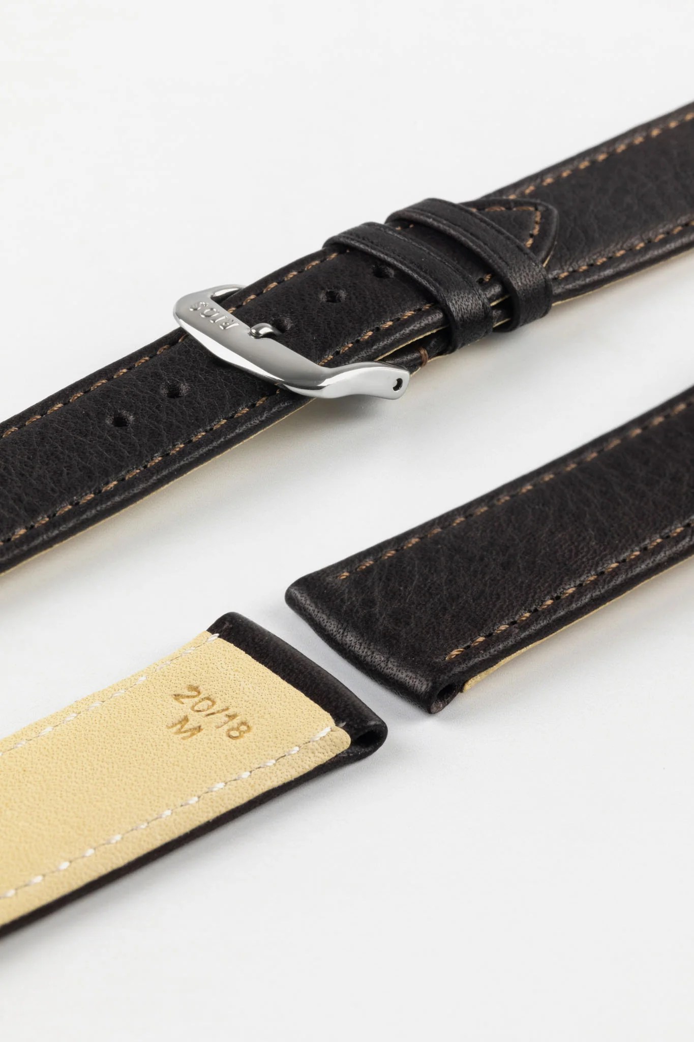 RIOS1931 WAGING Organic Watch Strap in MOCHA - Image 8