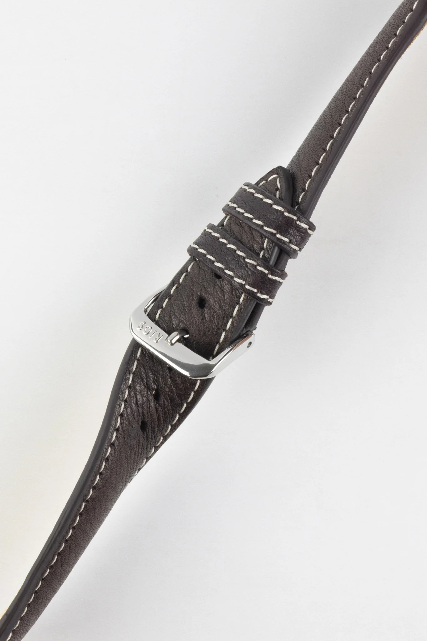 RIOS1931 WEILHEIM Organic Leather Watch Strap in MOCHA - Image 3