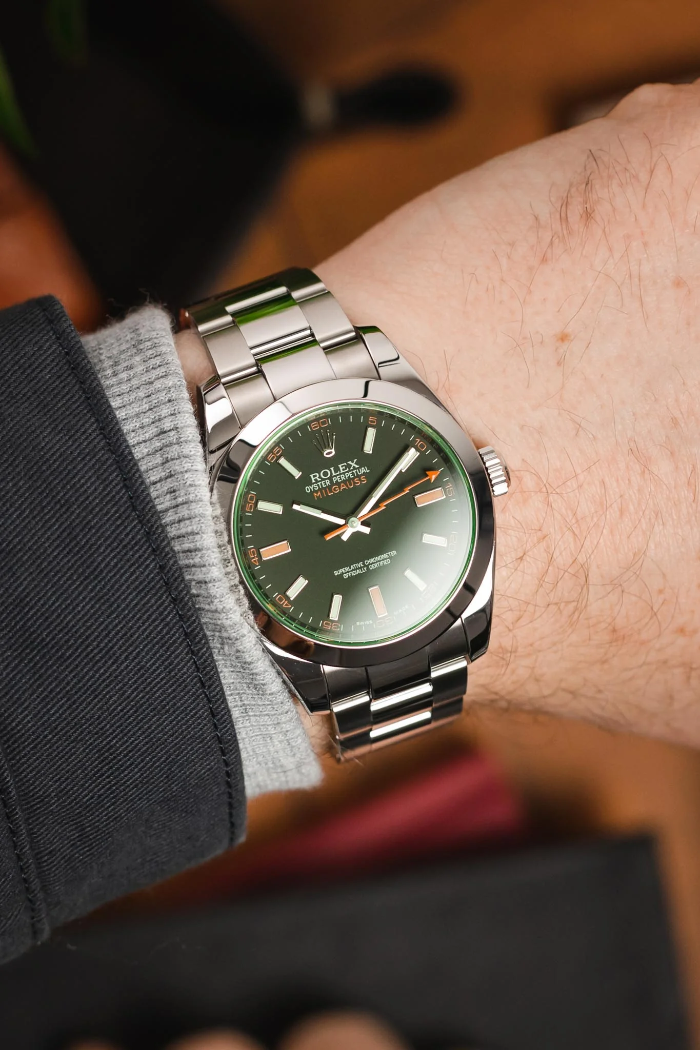 ROLEX Milgauss 40mm  - Black - Image 2
