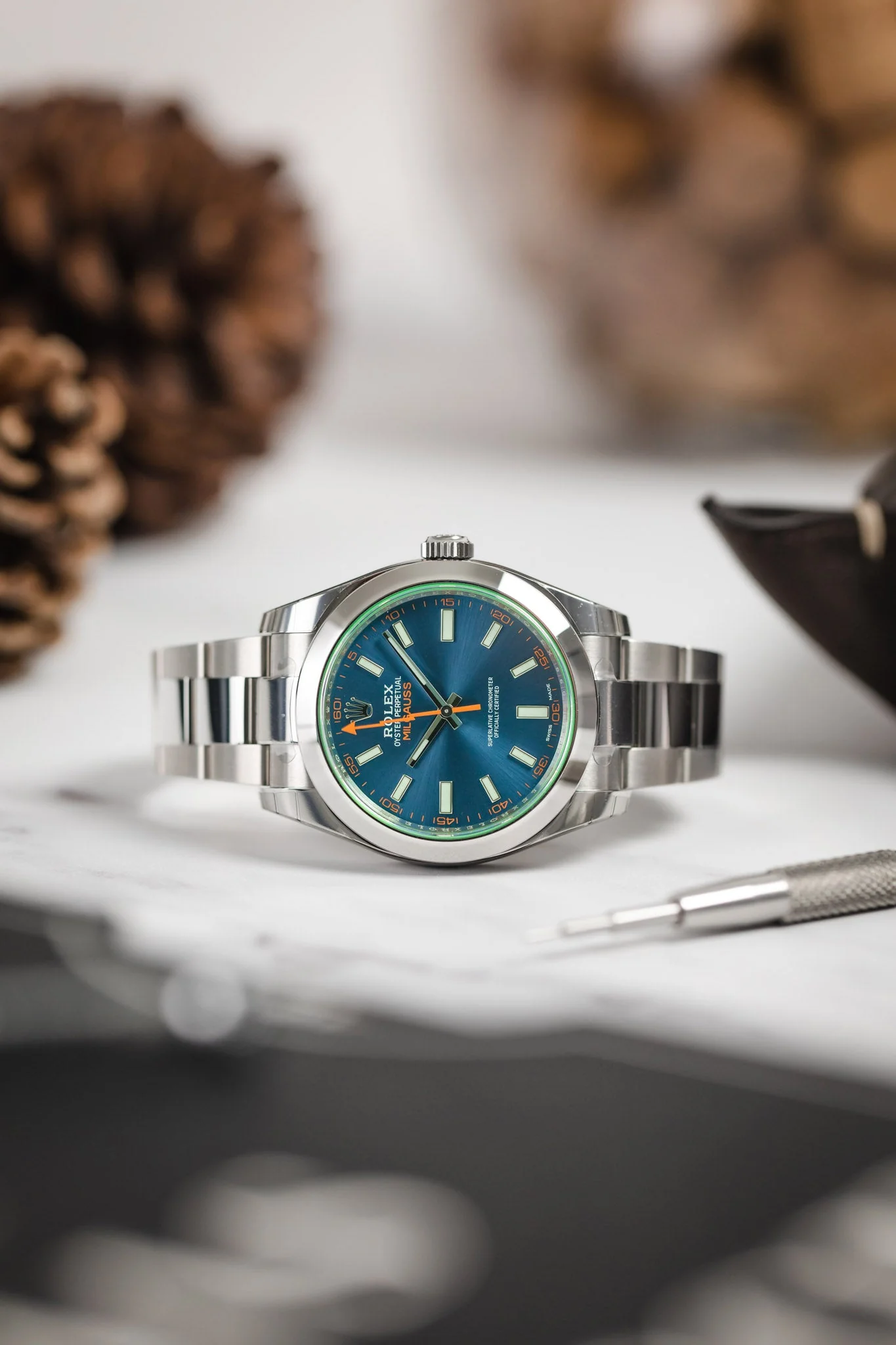 ROLEX Milgauss Blue Dial Watch - Image 4