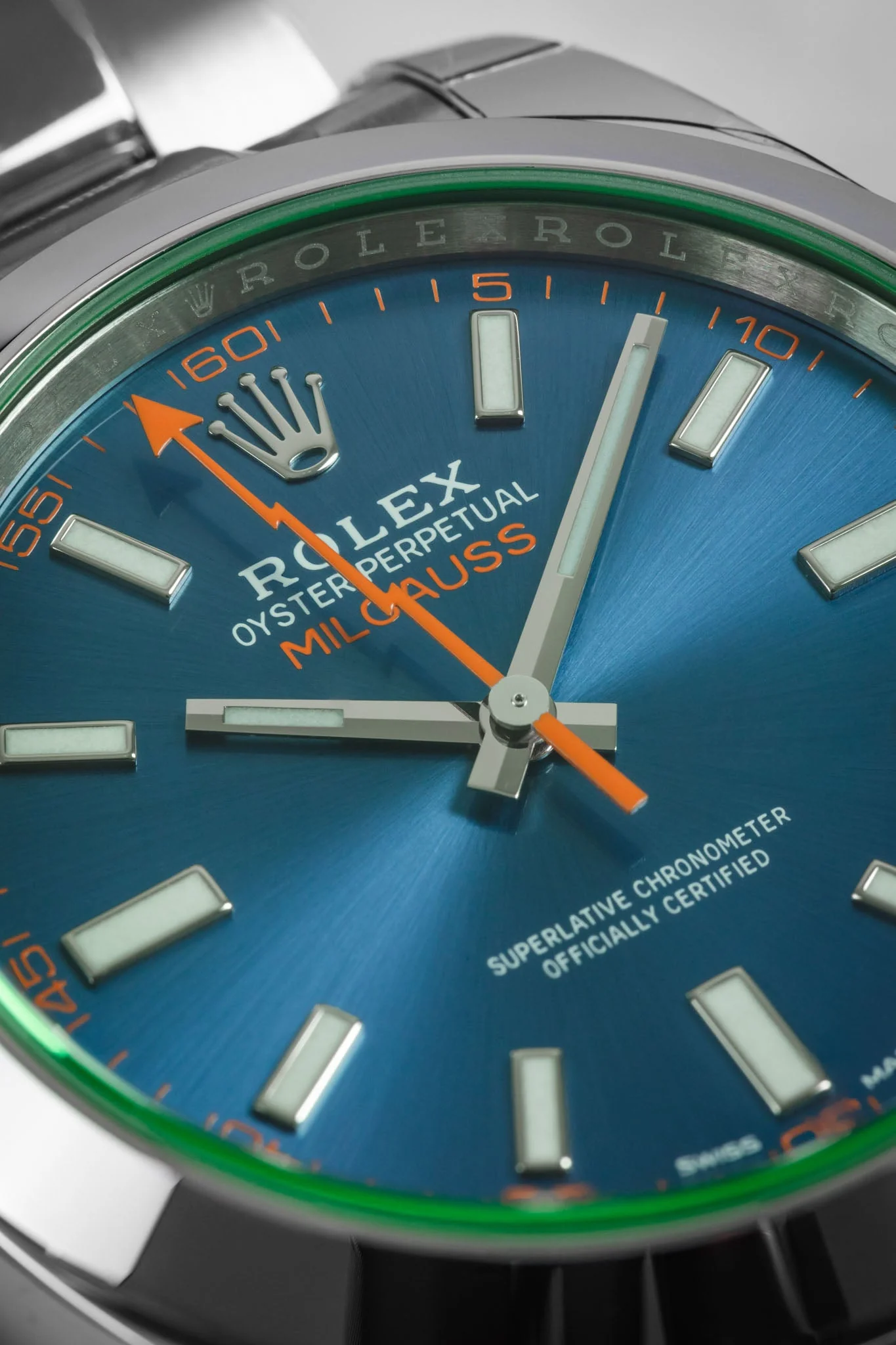 ROLEX Milgauss Blue Dial Watch - Image 8