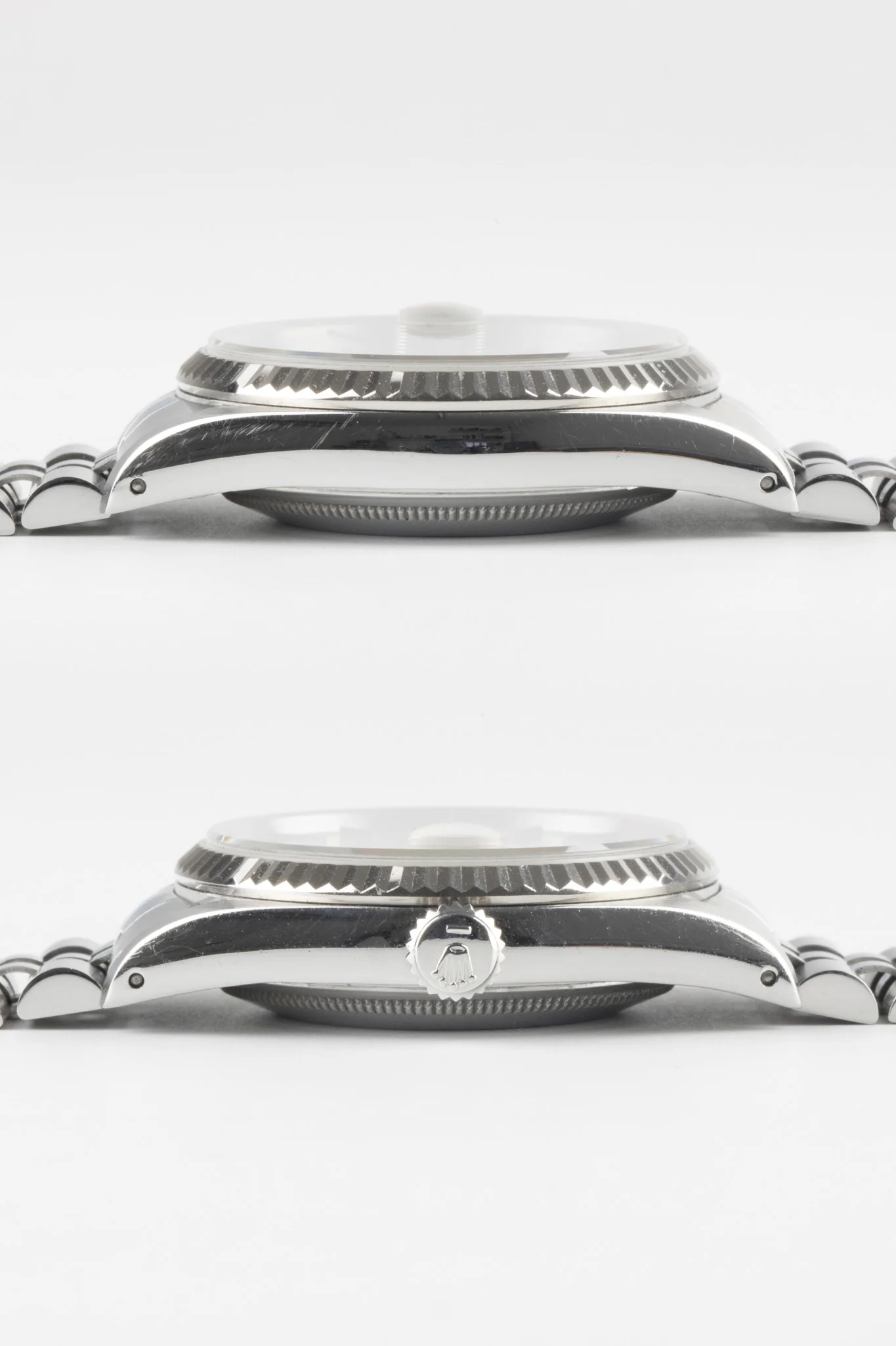 ROLEX 16234 Datejust 36mm Jubilee Stainless Steel Watch – Silver Dial with Baton Indexes - Image 4