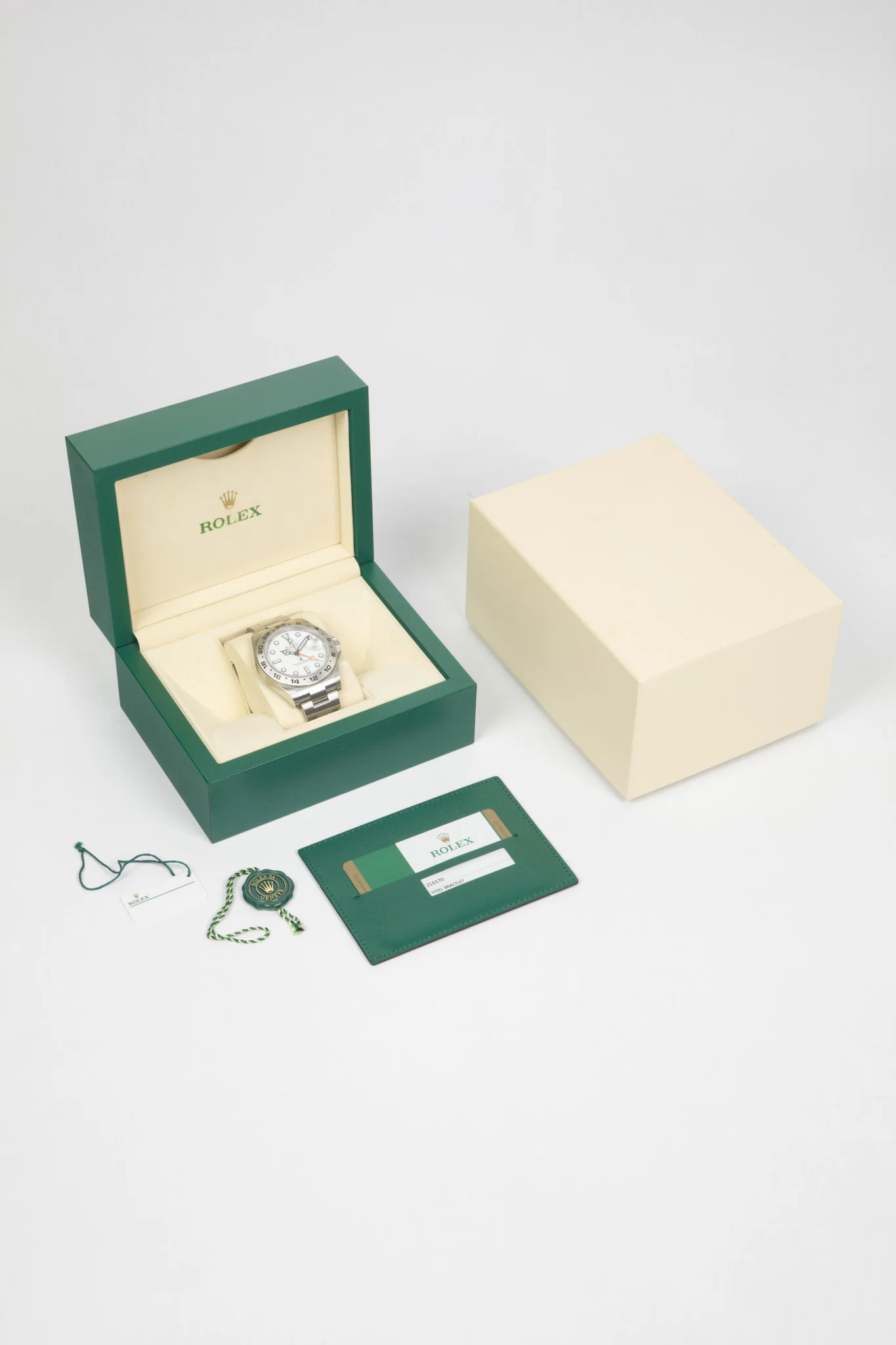 ROLEX 216570 Explorer II GMT 42mm Automatic Watch - White Dial - Image 8