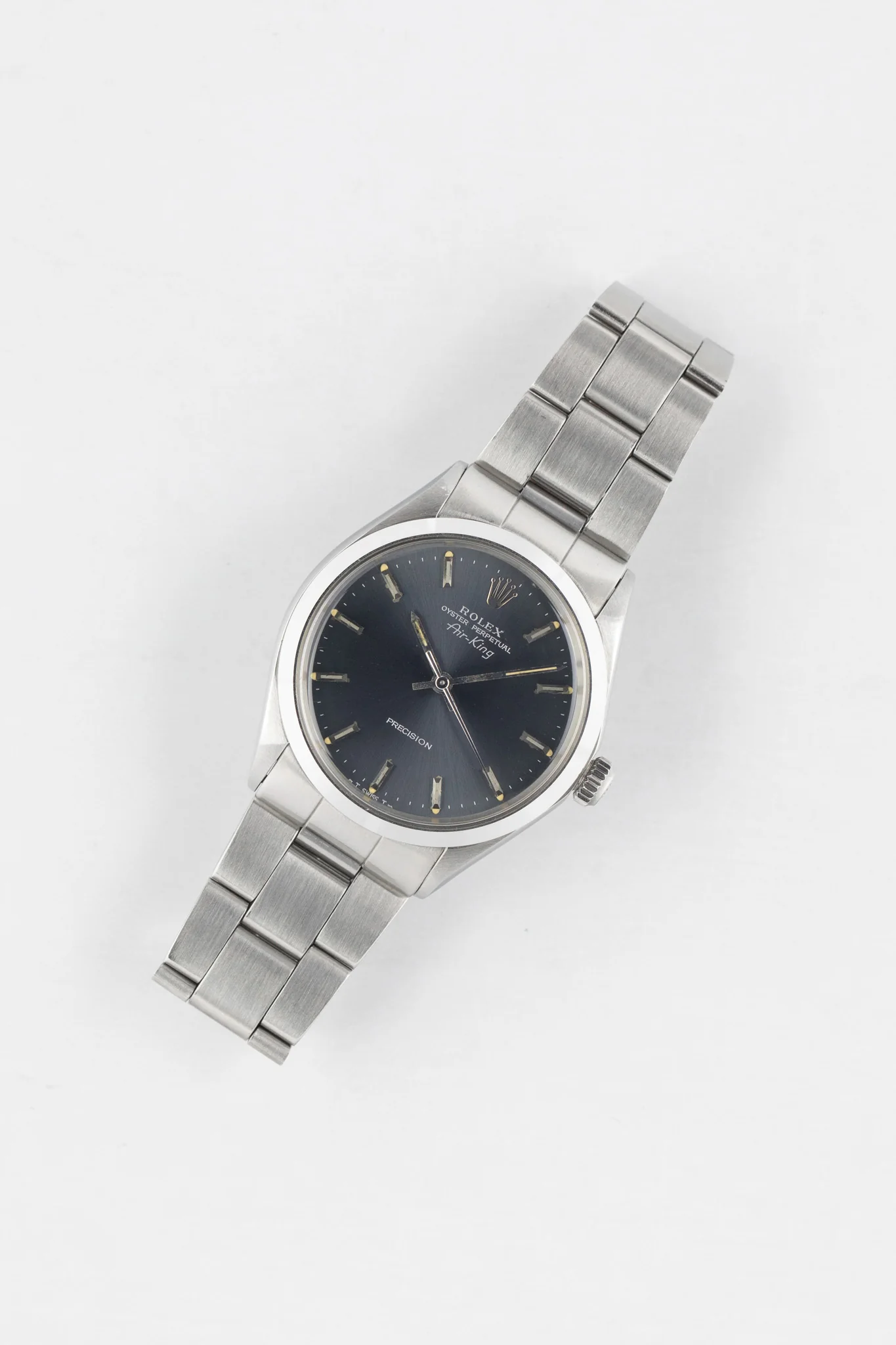 ROLEX 5500 Air King Oyster Perpetual 34mm Automatic Watch - Grey Dial - Image 3