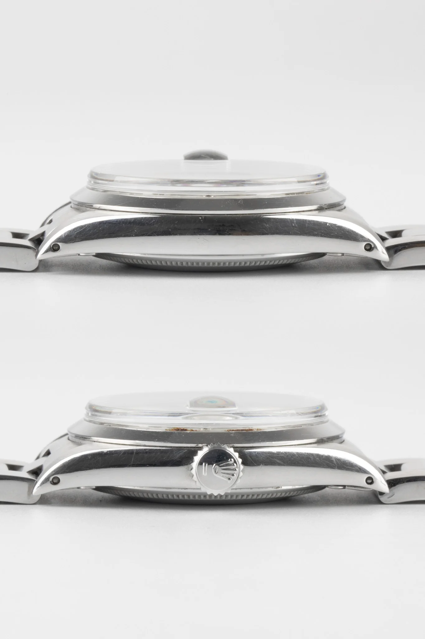 ROLEX 5700/0 AirKing Oyster Perpetual Date c.1972 34mm Automatic Watch - Silver Dial - Image 5