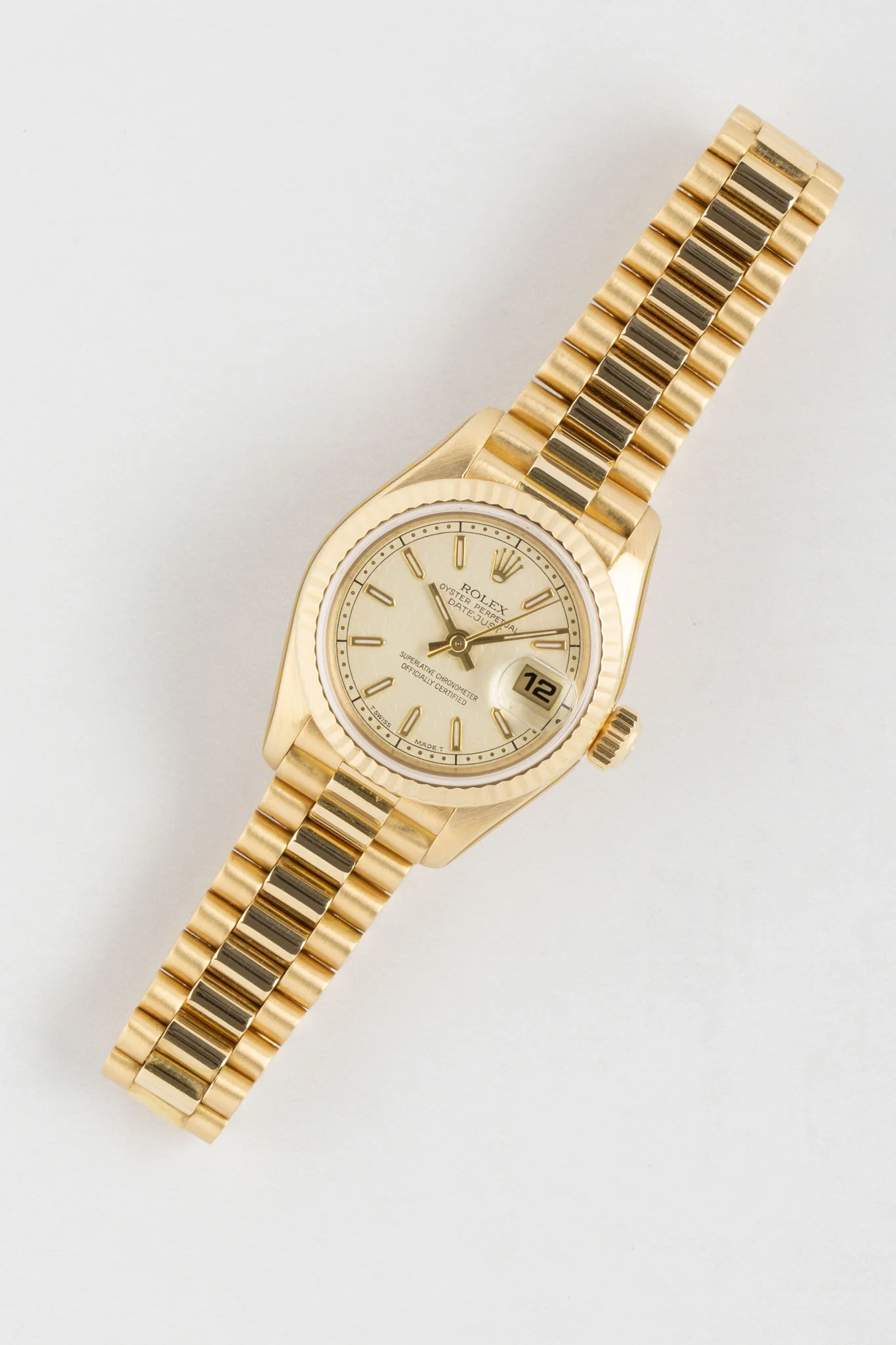 ROLEX DateJust Ladies 26mm - 18K Gold - Image 4