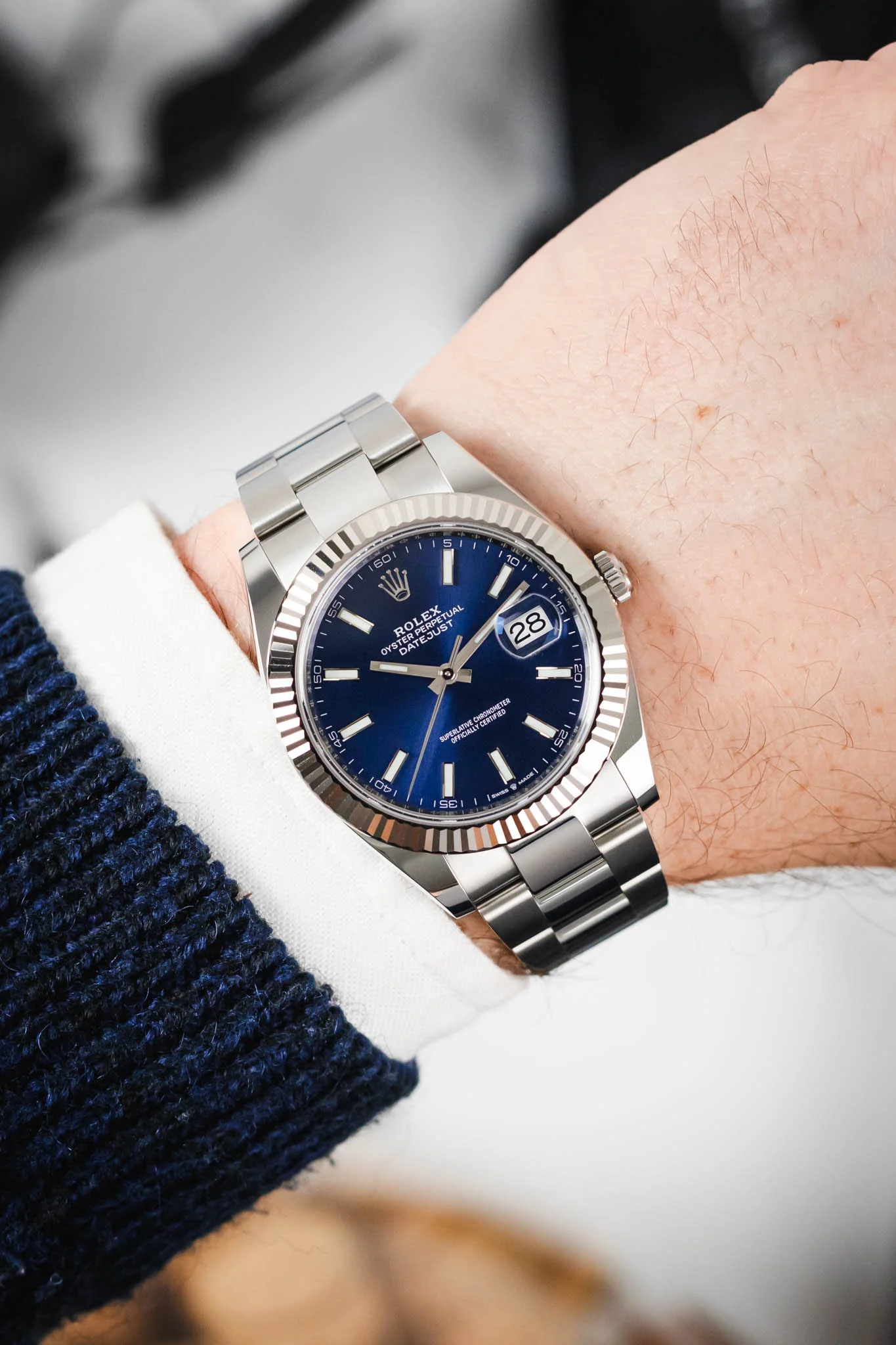 Rolex Datejust 41mm Blue Dial - Image 2