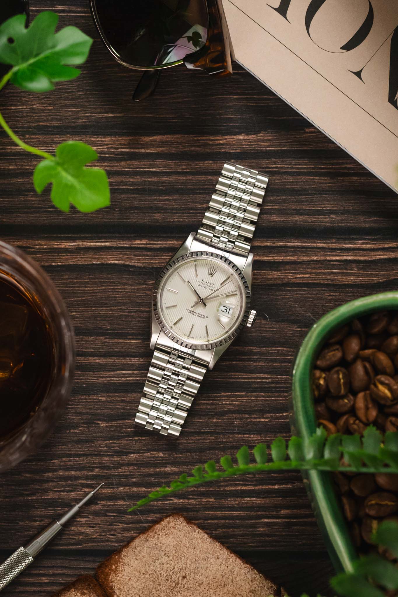 Rolex Datejust Tapestry Dial - Image 7