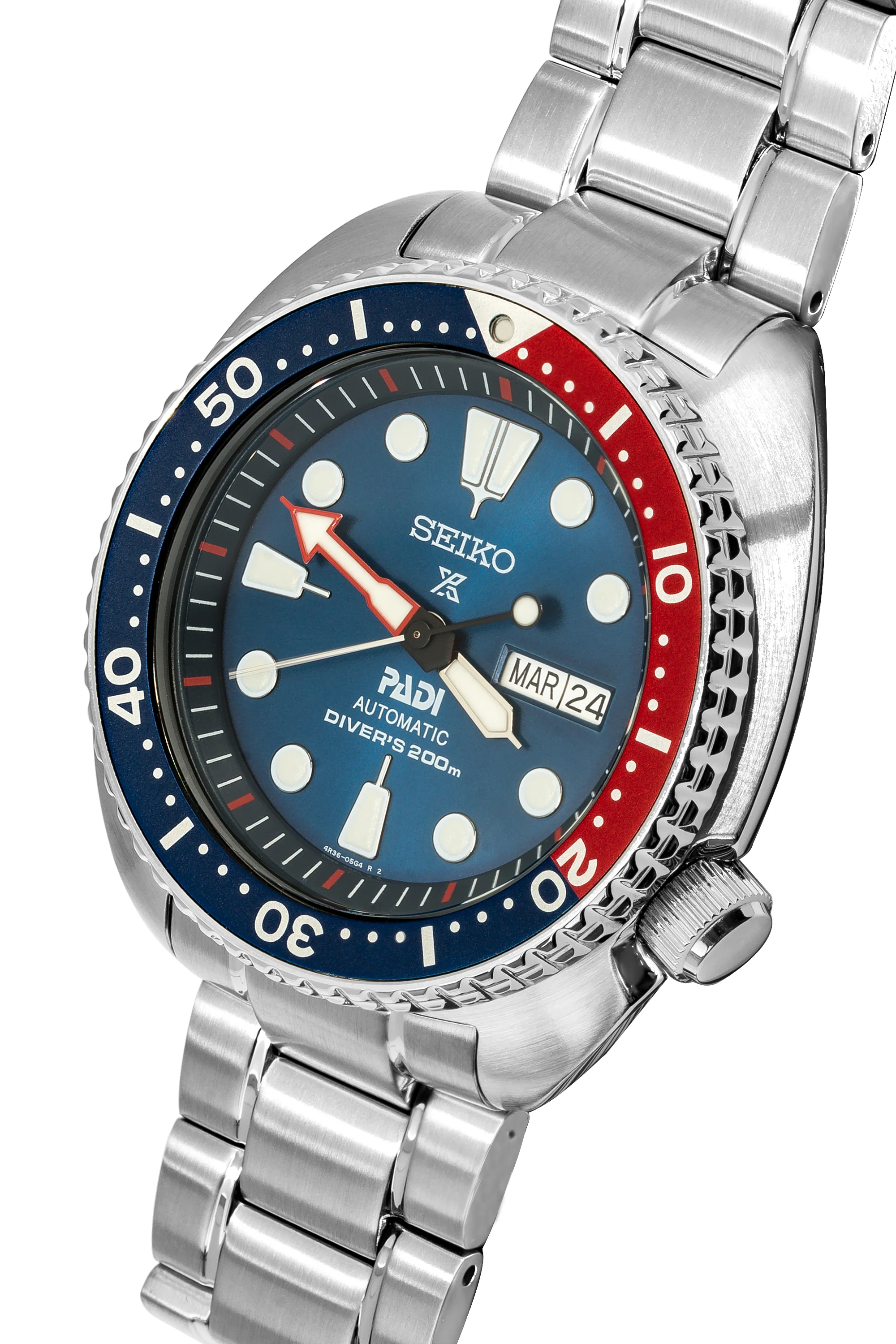 SEIKO Prospex Automatic Men's 45mm PADI Diver Watch - SRPA21K1 – Blue Dial - Image 4
