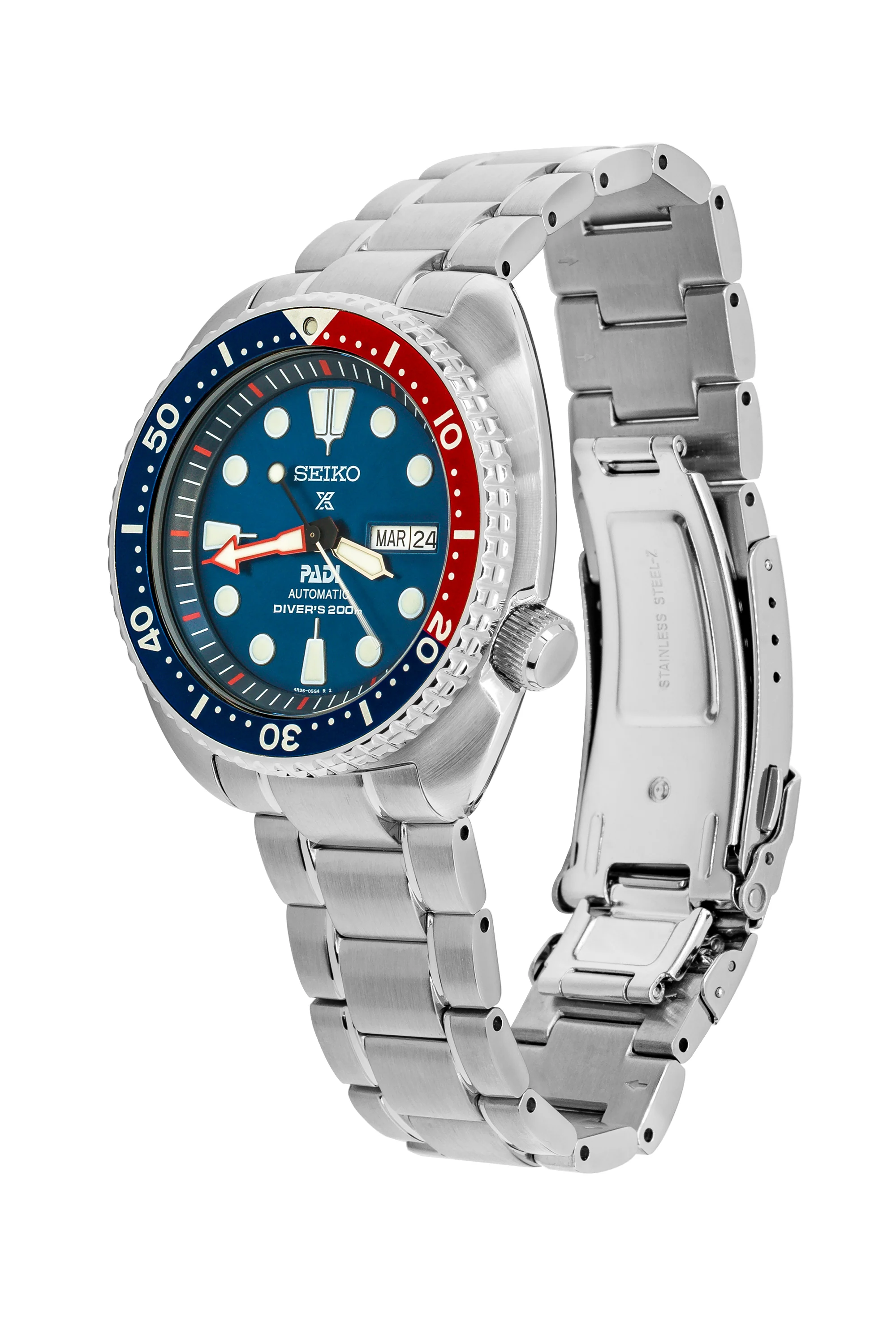 SEIKO Prospex Automatic Men's 45mm PADI Diver Watch - SRPA21K1 – Blue Dial - Image 5