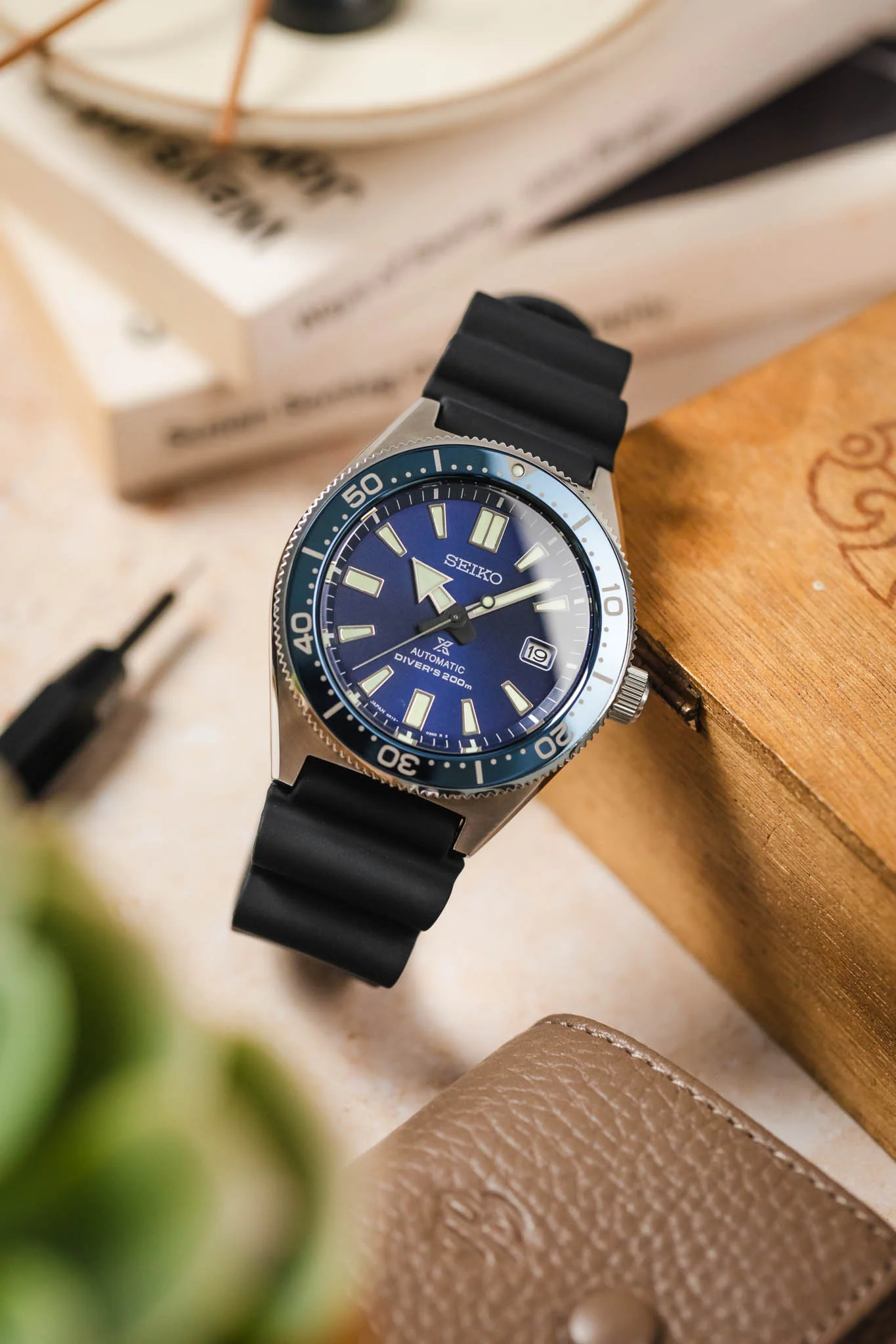 SEIKO Prospex Automatic Men's Diver Watch - SPB053J1 – Blue Dial - Image 4