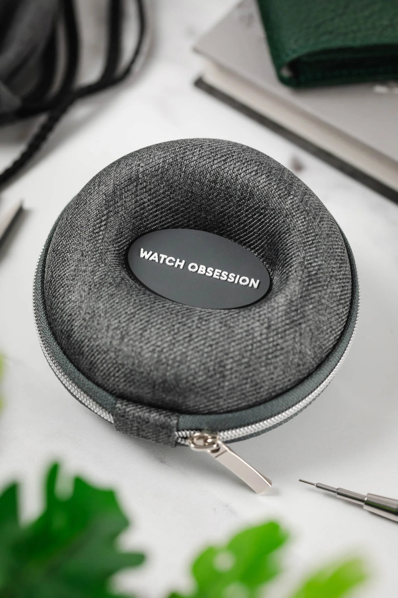 Oyster - 1 Watch Travel Case - Slate Grey - Image 4