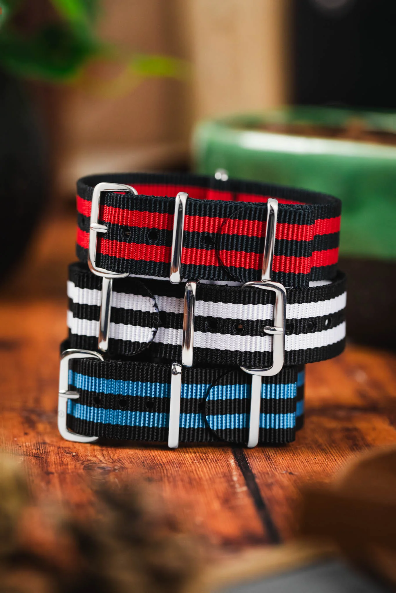 Stripe Nylon Watch Strap Bundle - Image 2