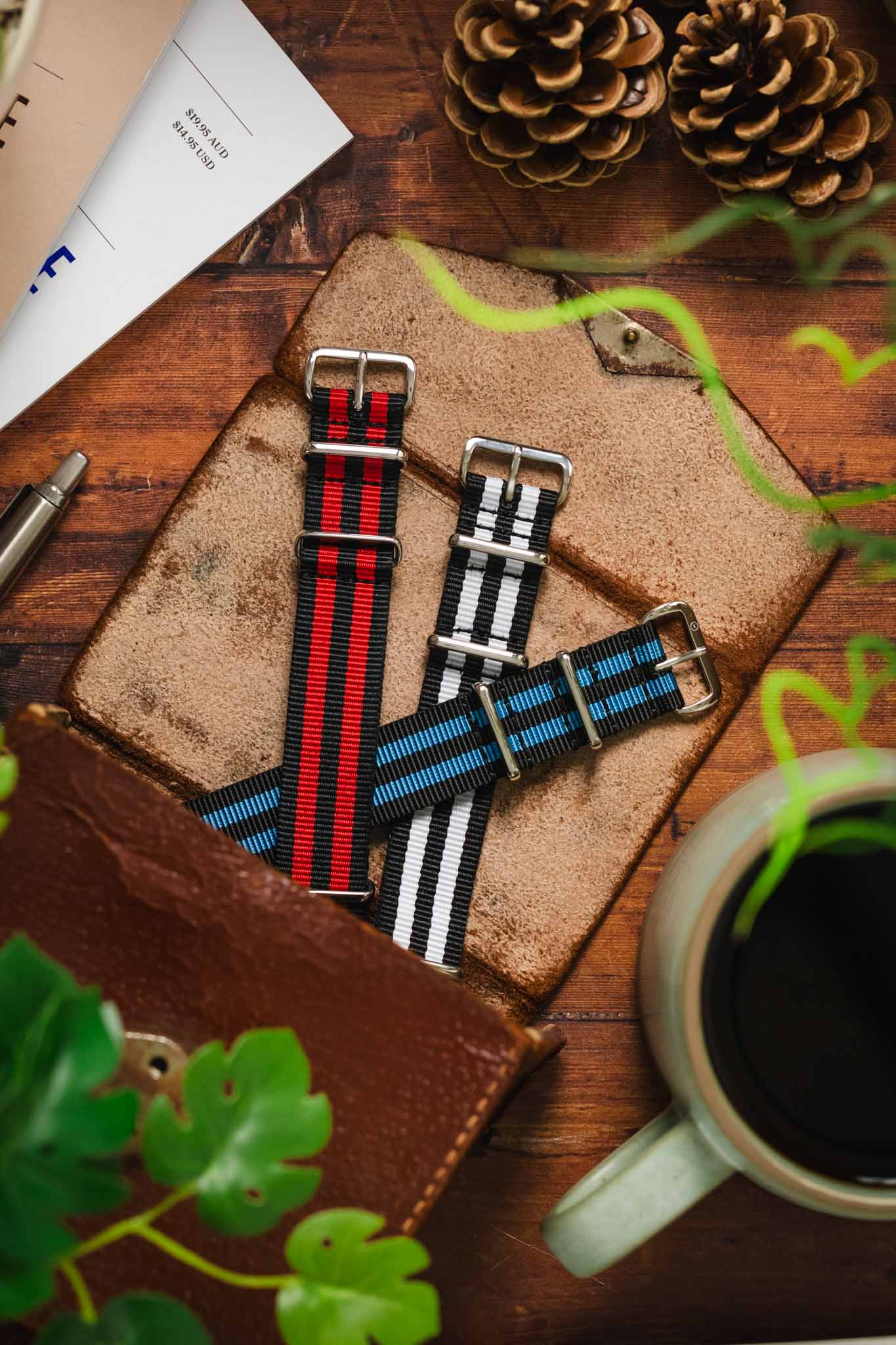 Stripe Nylon Watch Strap Bundle - Image 3