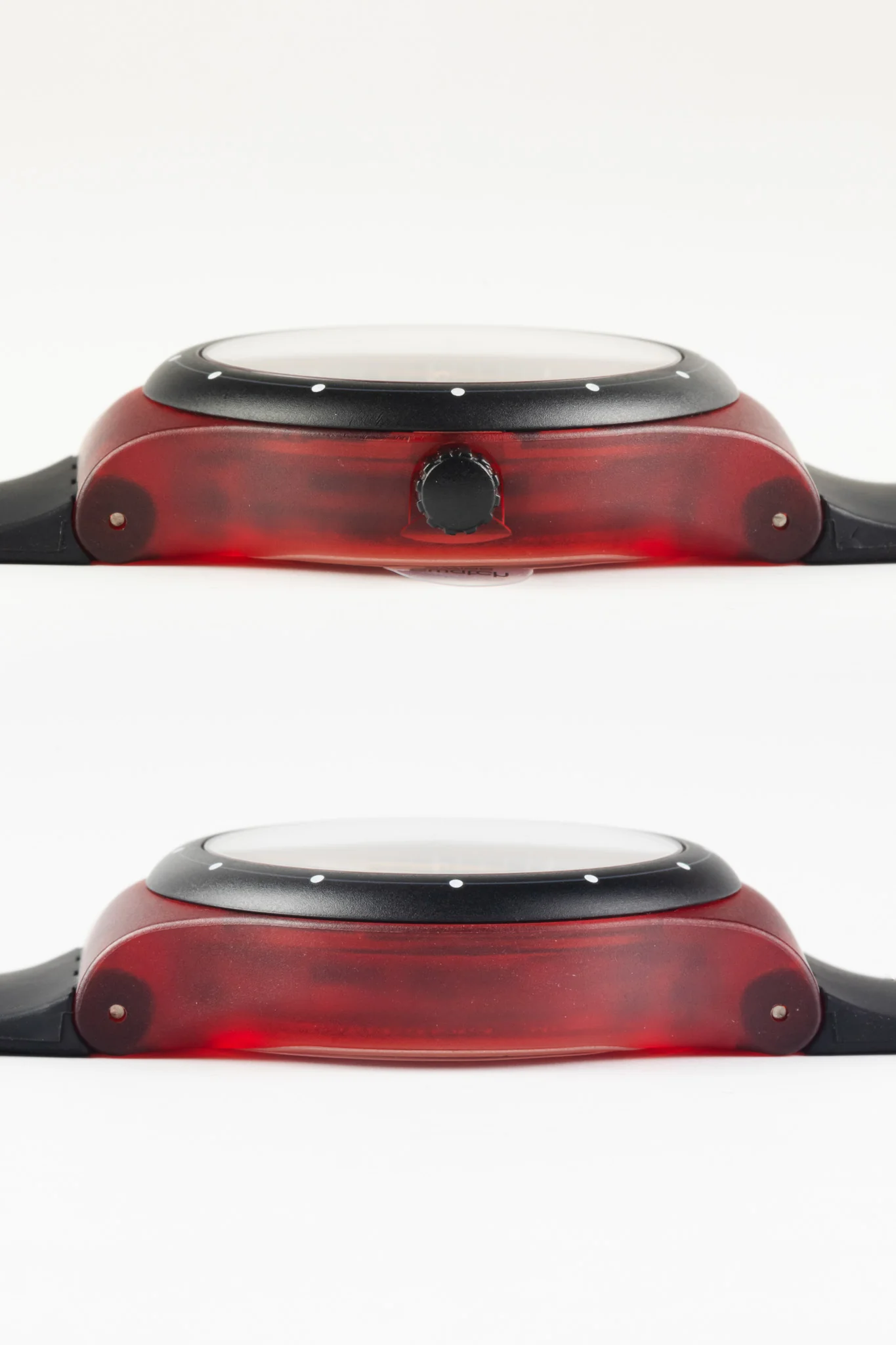 SWATCH SUTR400 Sistem51 42mm Polycarbonate Automatic Watch - Red - Image 6