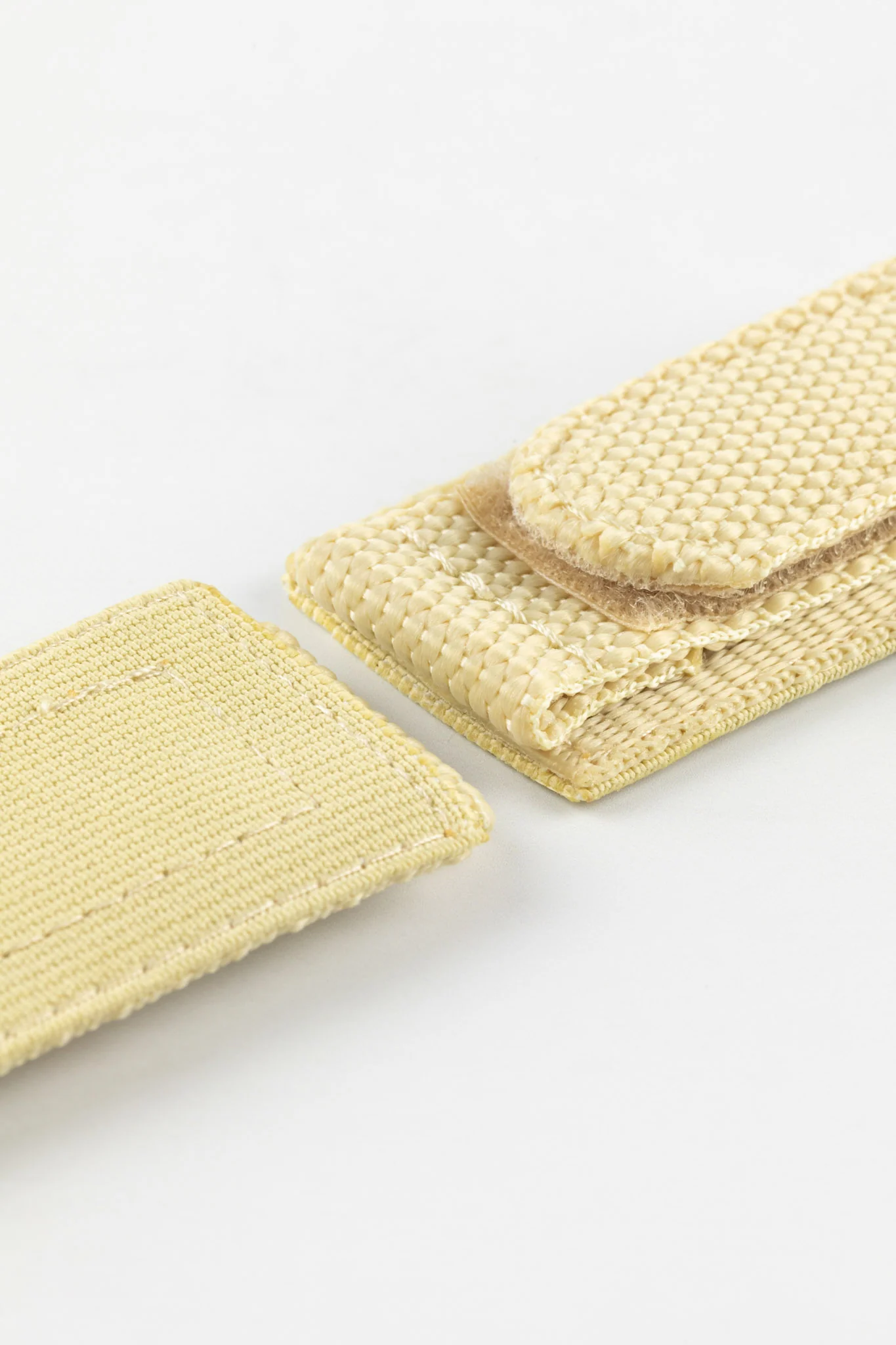 Tactical Hook & Loop Nylon Watch Strap in KHAKI - Image 3