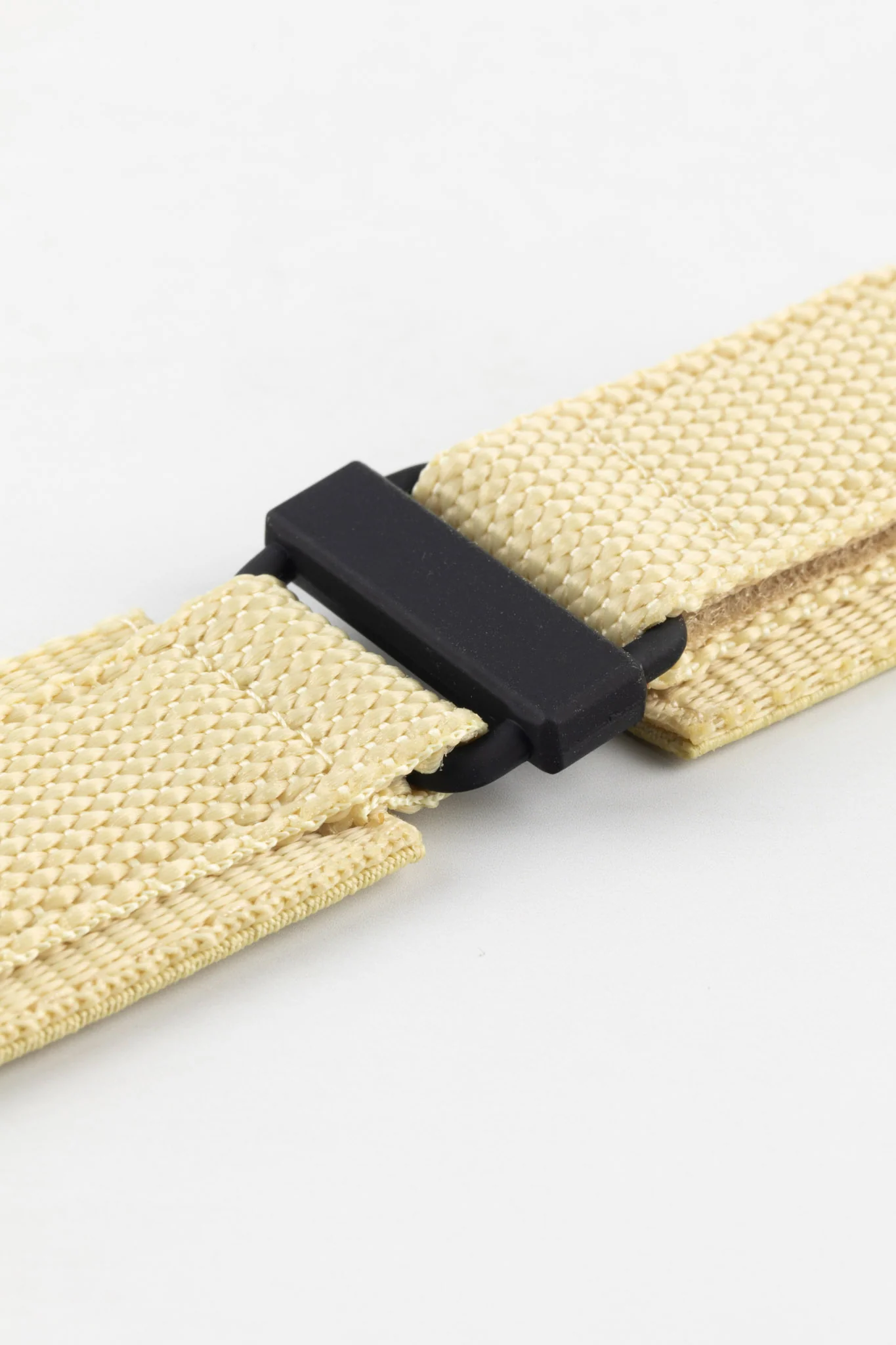 Tactical Hook & Loop Nylon Watch Strap in KHAKI - Image 4